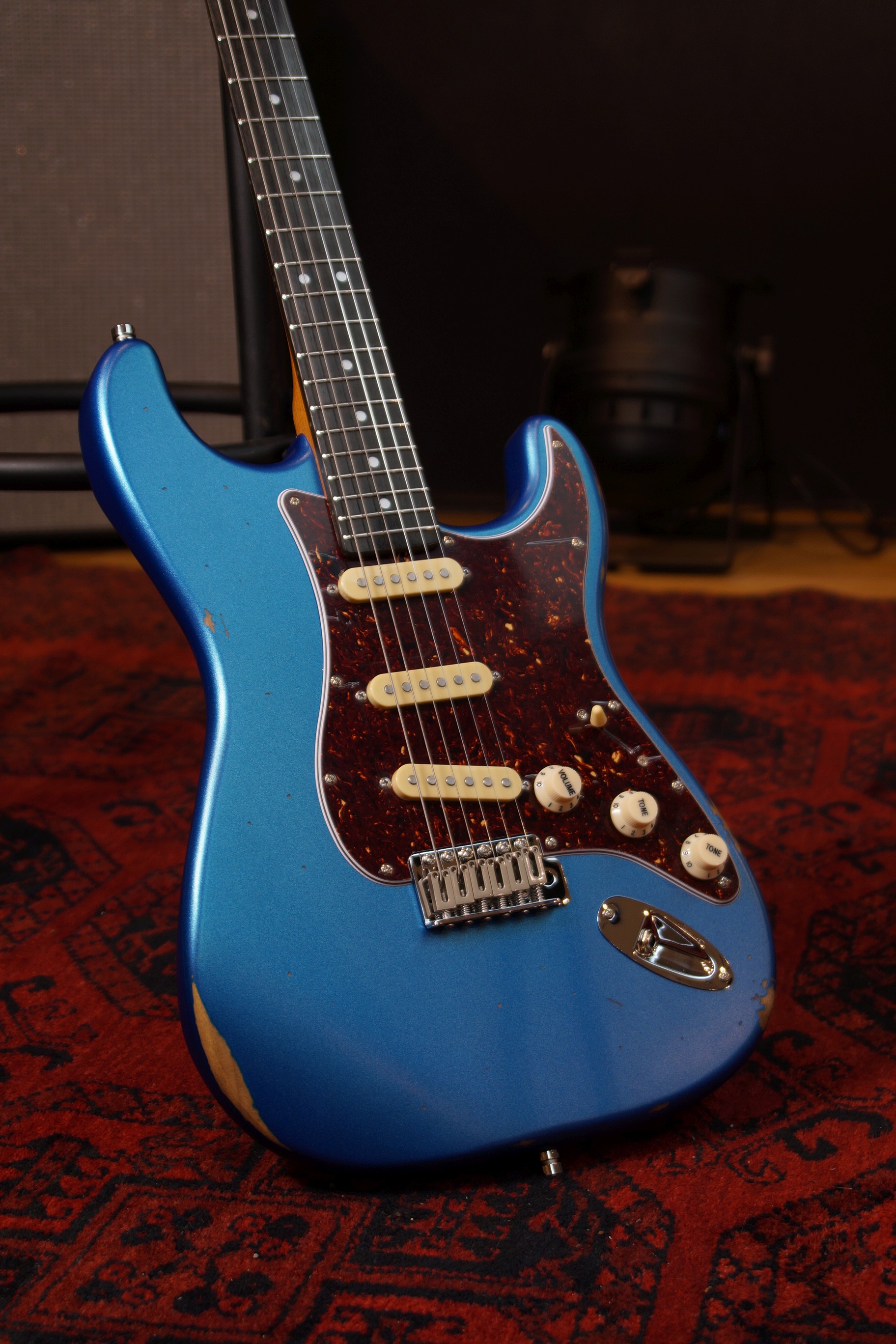 Patina Guitars PS-6 Lake Placid Blue Relic