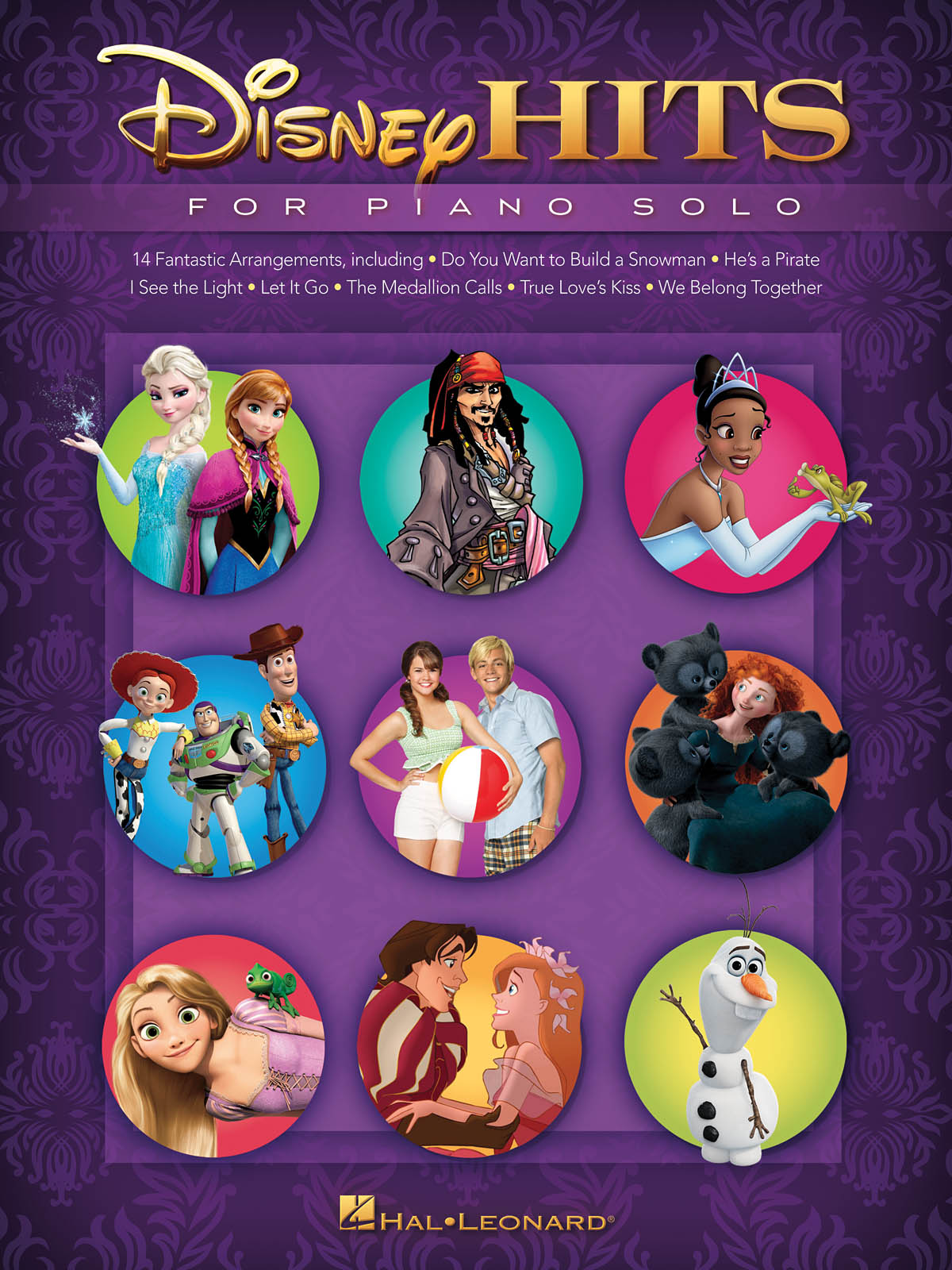 Disney hits for piano solo