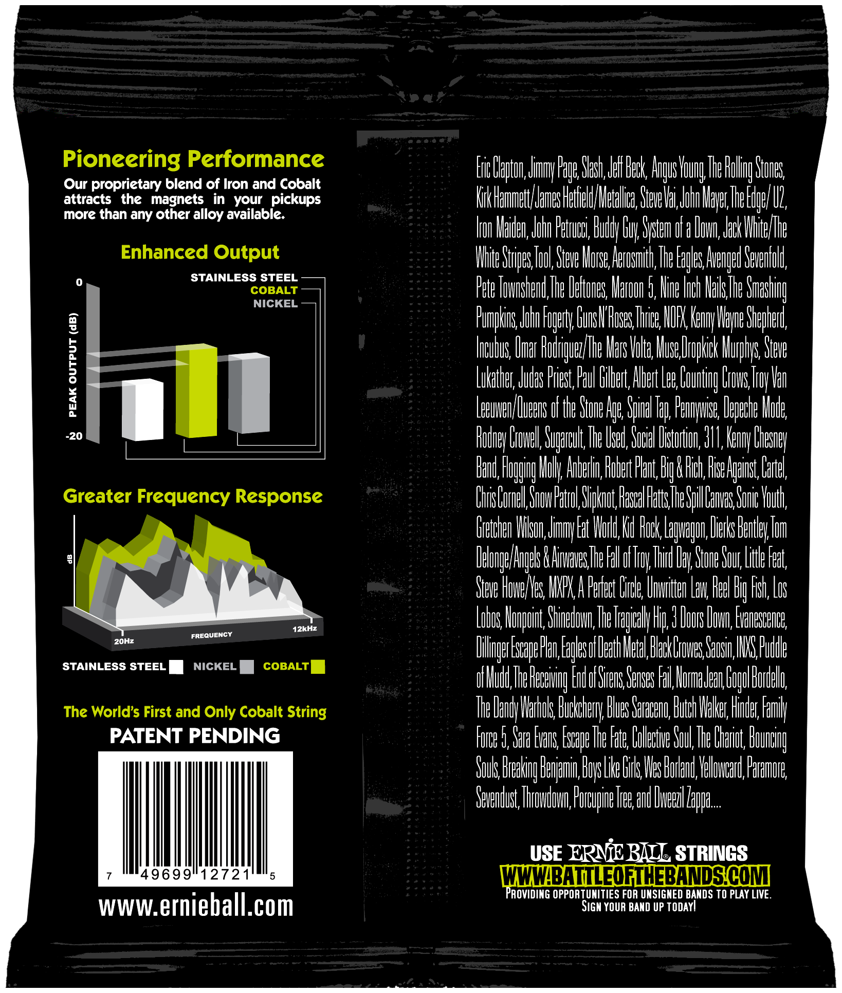 ERNIE BALL 2721 Regular Slinky Cobalt 10-46