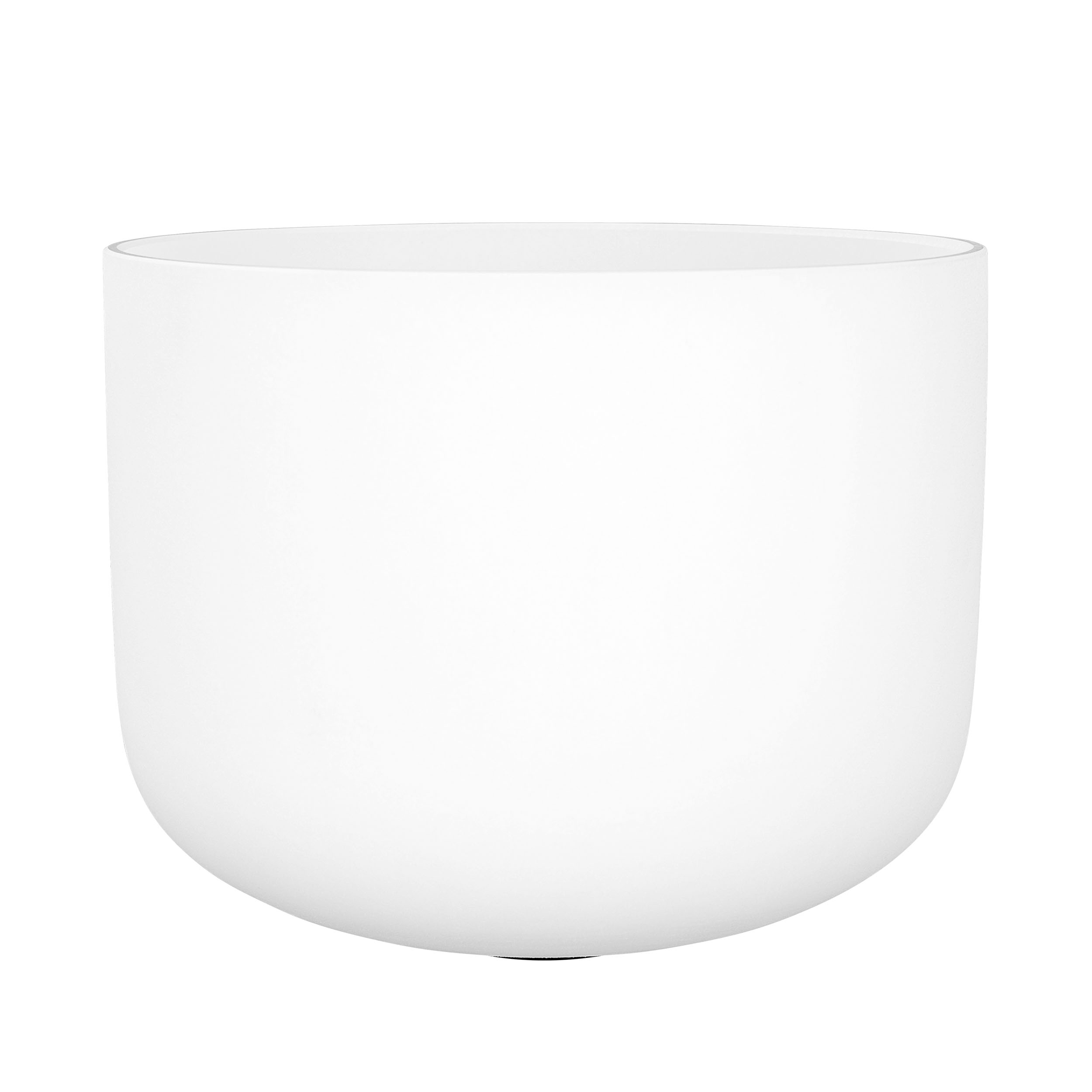 Sela 14" Crystal Singing Bowl Frosted 440 Hz in C