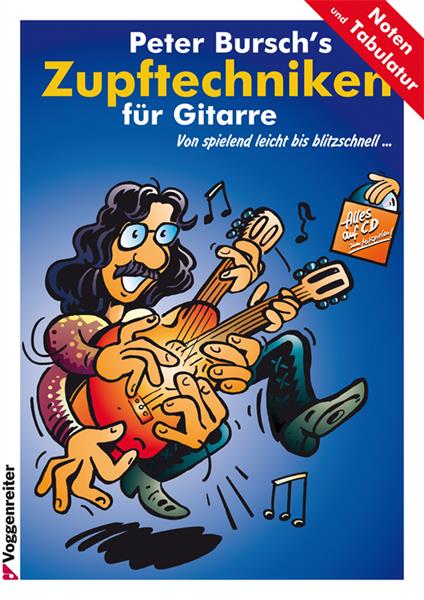 Zupftechniken für Gitarre (+CD)