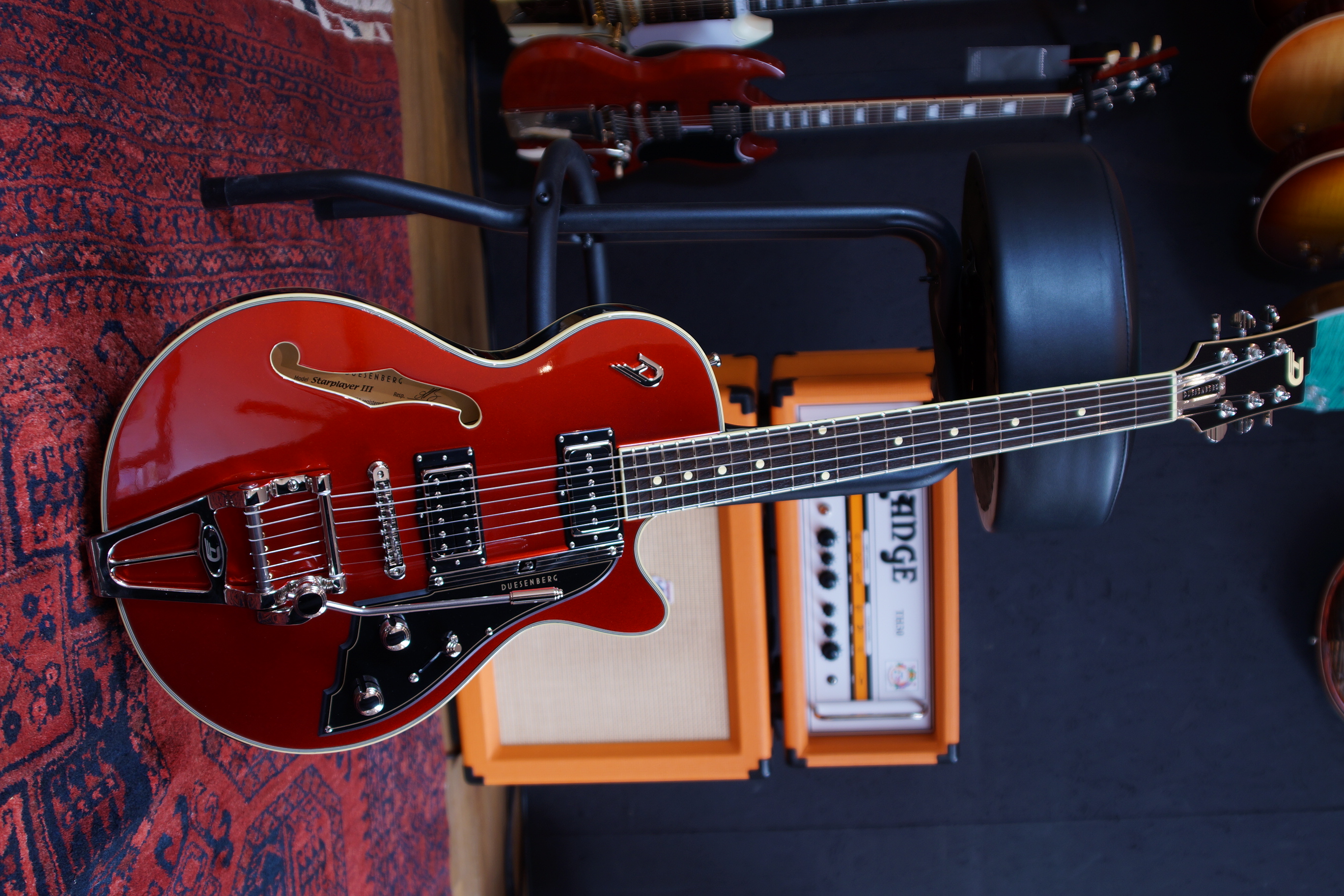 Duesenberg Starplayer III Catalina Red B-Stock inkl. Gigbag
