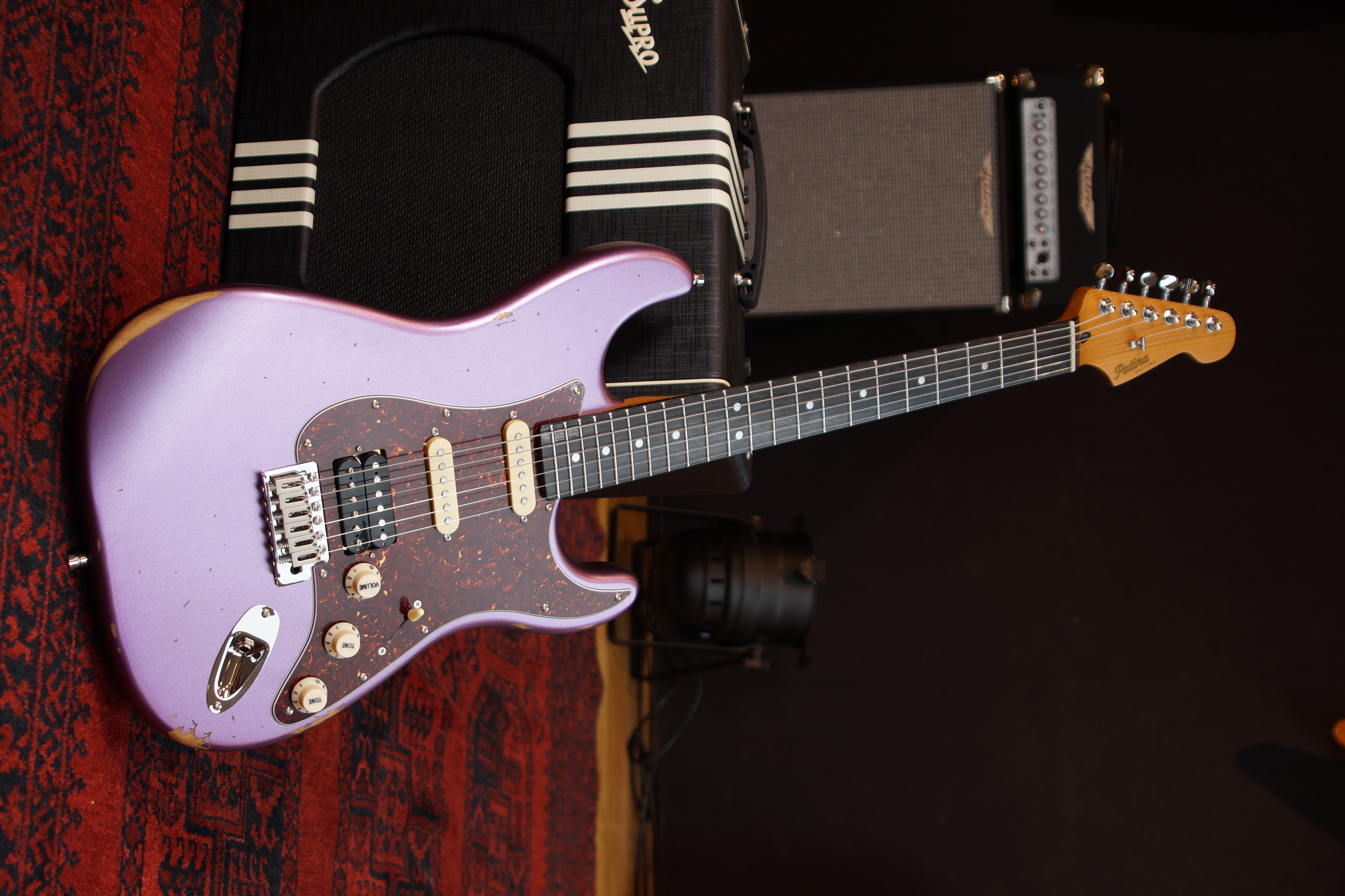 Patina Guitars PS-7 PP R Purple Relic