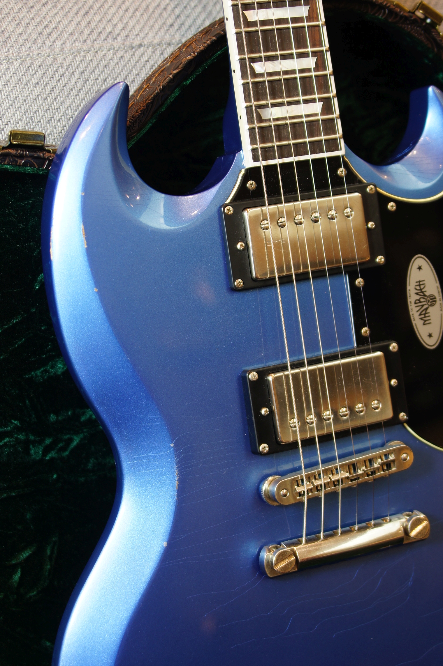 Maybach Albatroz 65-2 Pelham Blue Aged