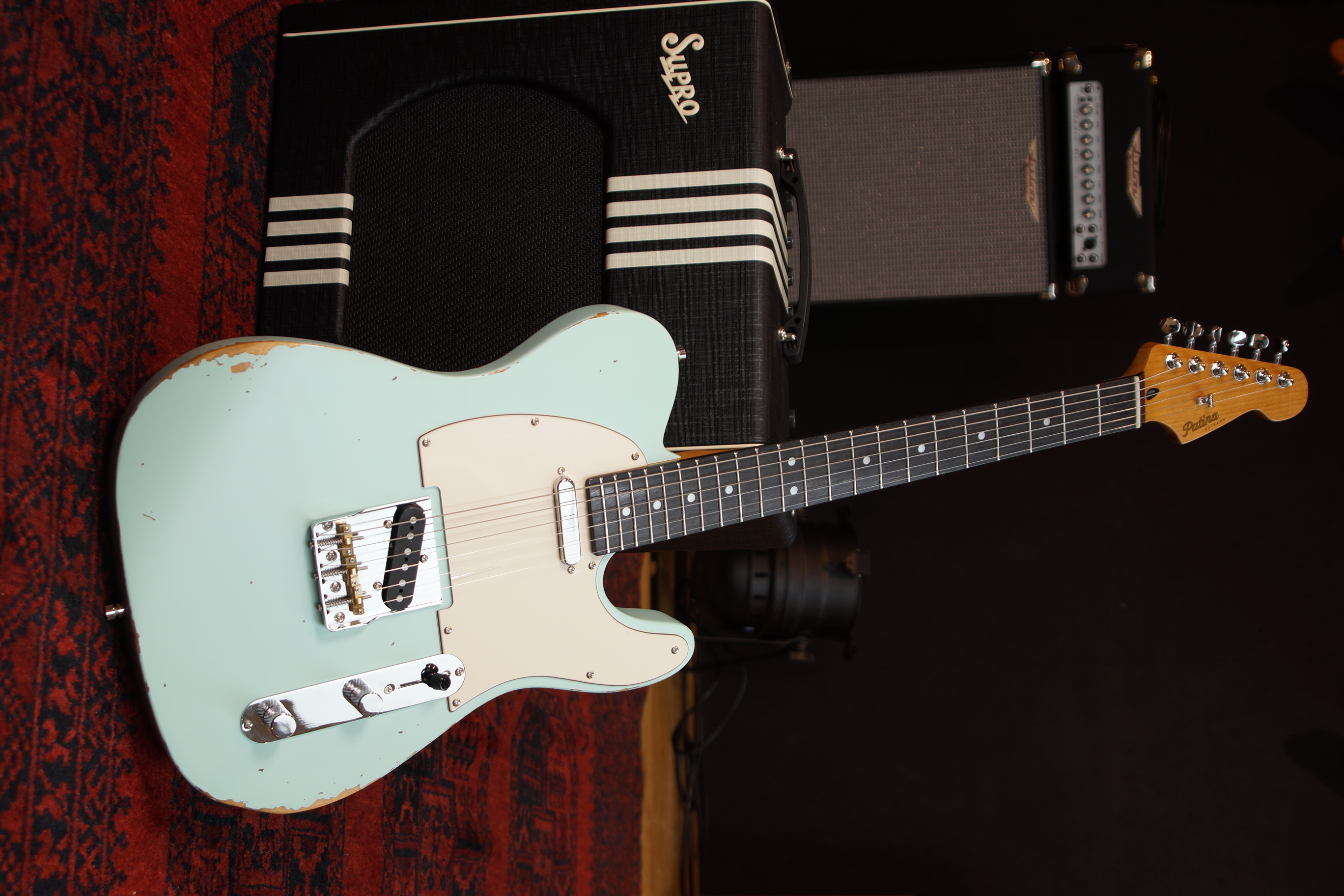 Patina Guitars PT-6 SFG R Sea Foam Green Relic