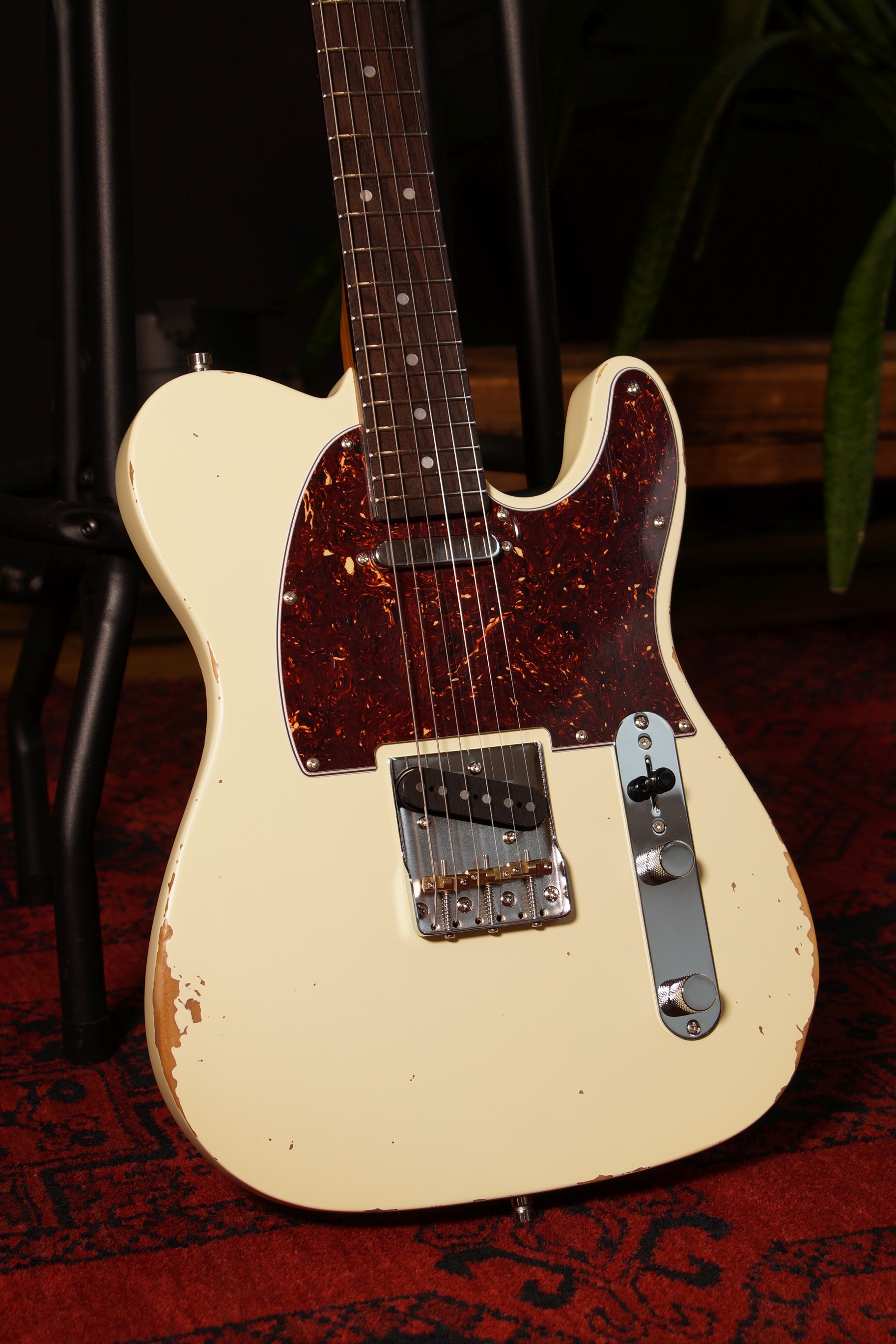 Patina Guitars PT-6 OW R Olympic White Relic