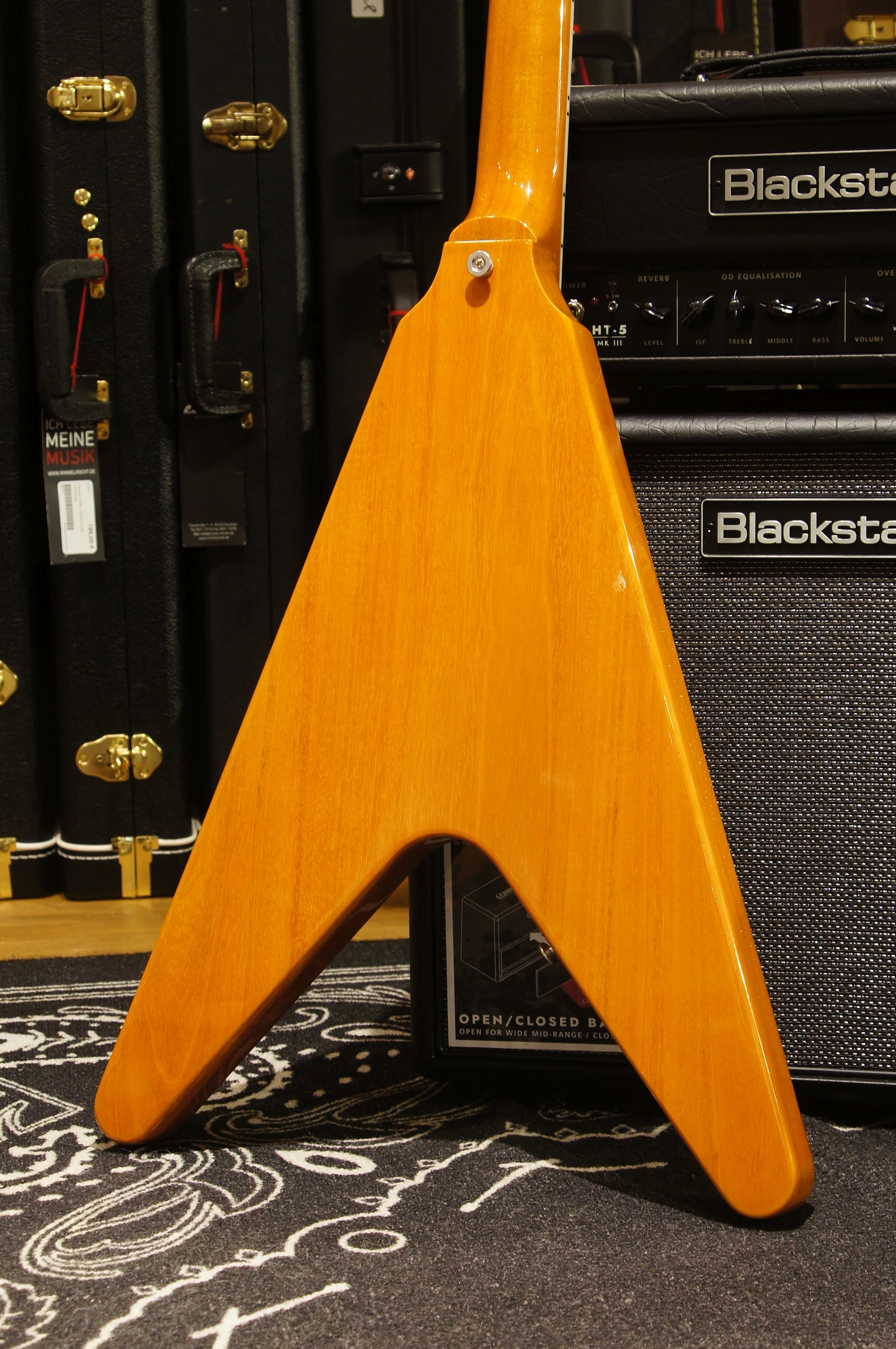 Gibson 70s Flying V Antique Natural