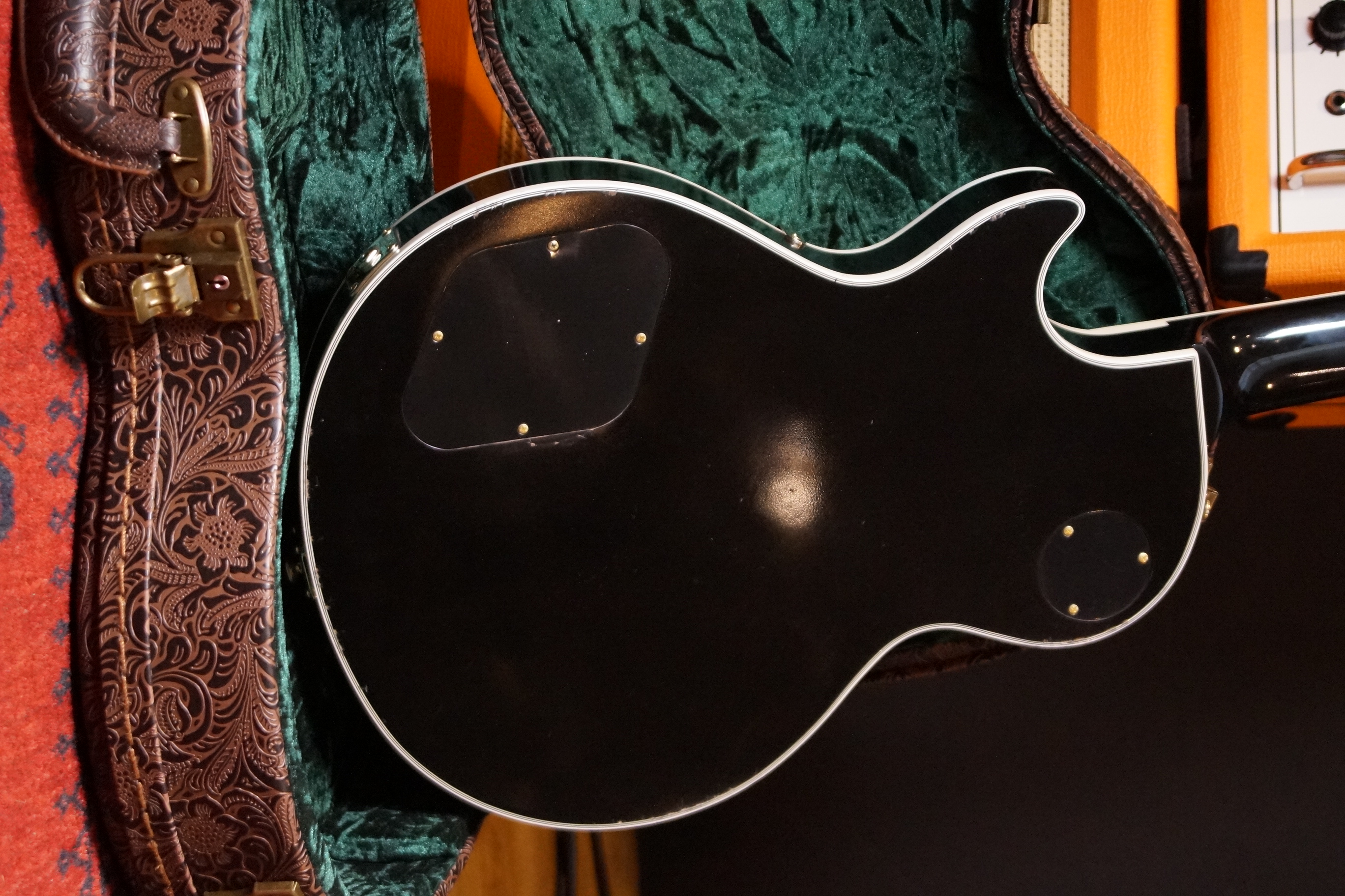 Maybach Lester Black Velvet '54 Custom P90 Bigsby B7 Aged