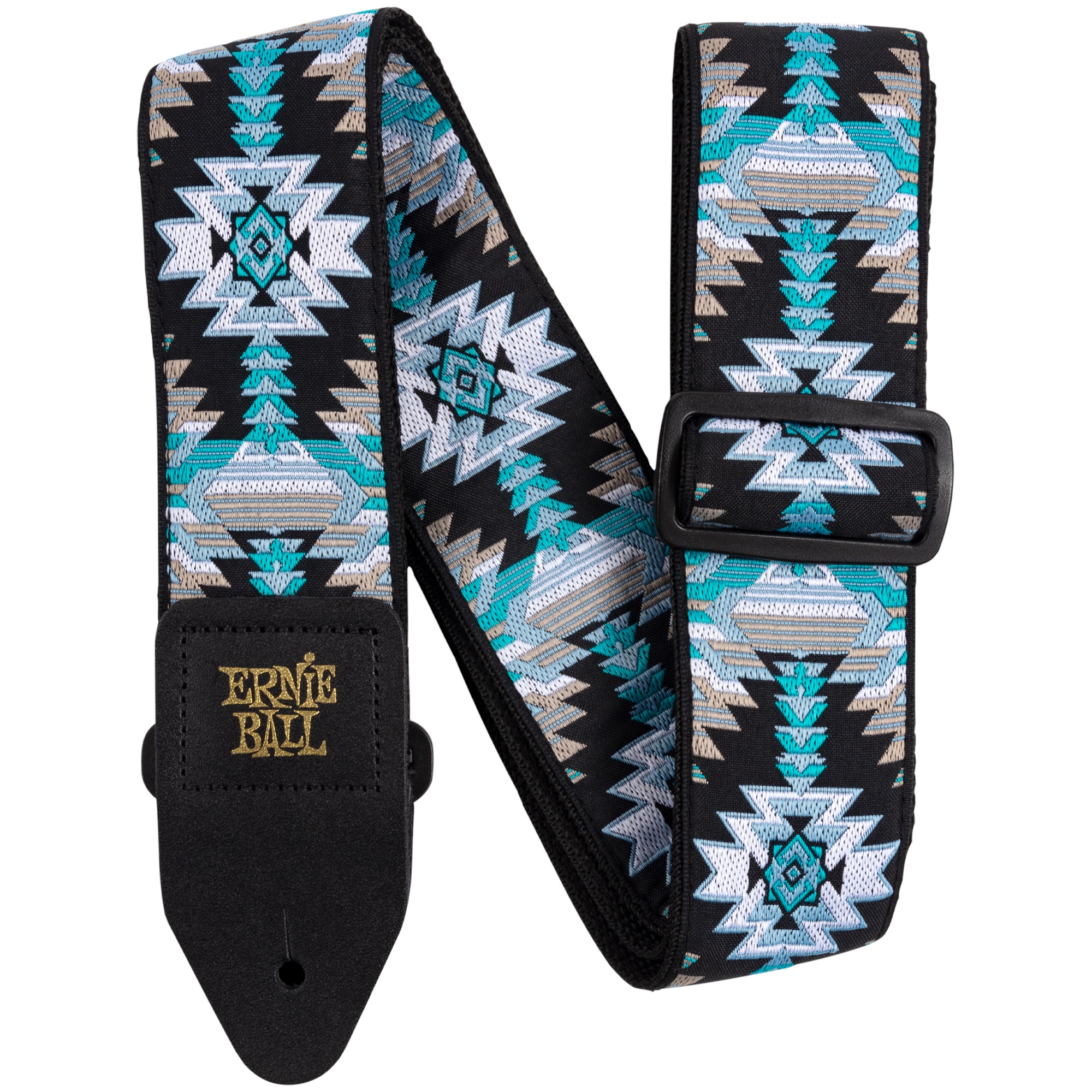 ERNIE BALL 4609 Gitarrengurt Jaquard Albuquerque Blue