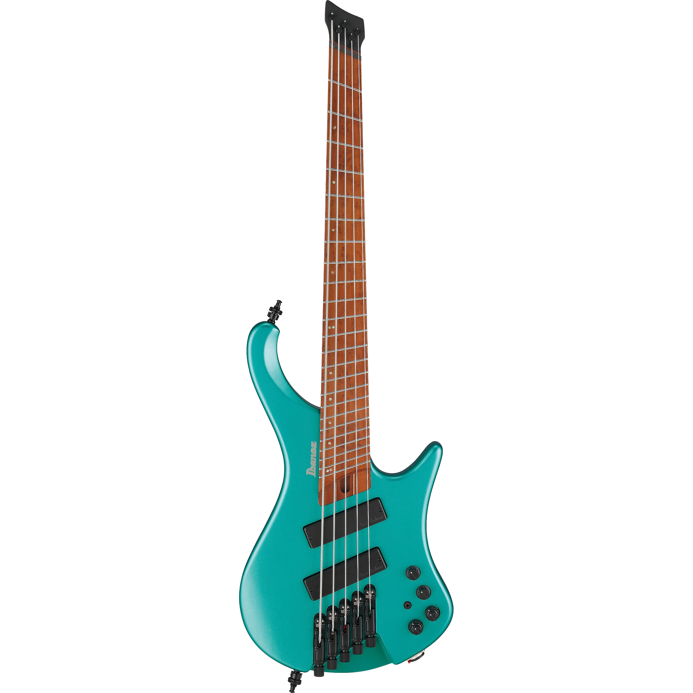 Ibanez EHB1005SMS-EMM E-Bass 5-String short Multiscale Emerald Green Metallic + Gigbag