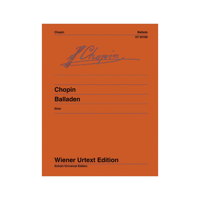 Balladen op.23, 38, 47 und 52