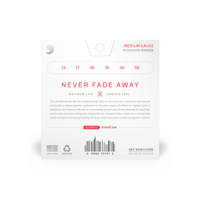 D'Addario XSAPB1356 Phosphorbronze 13-56