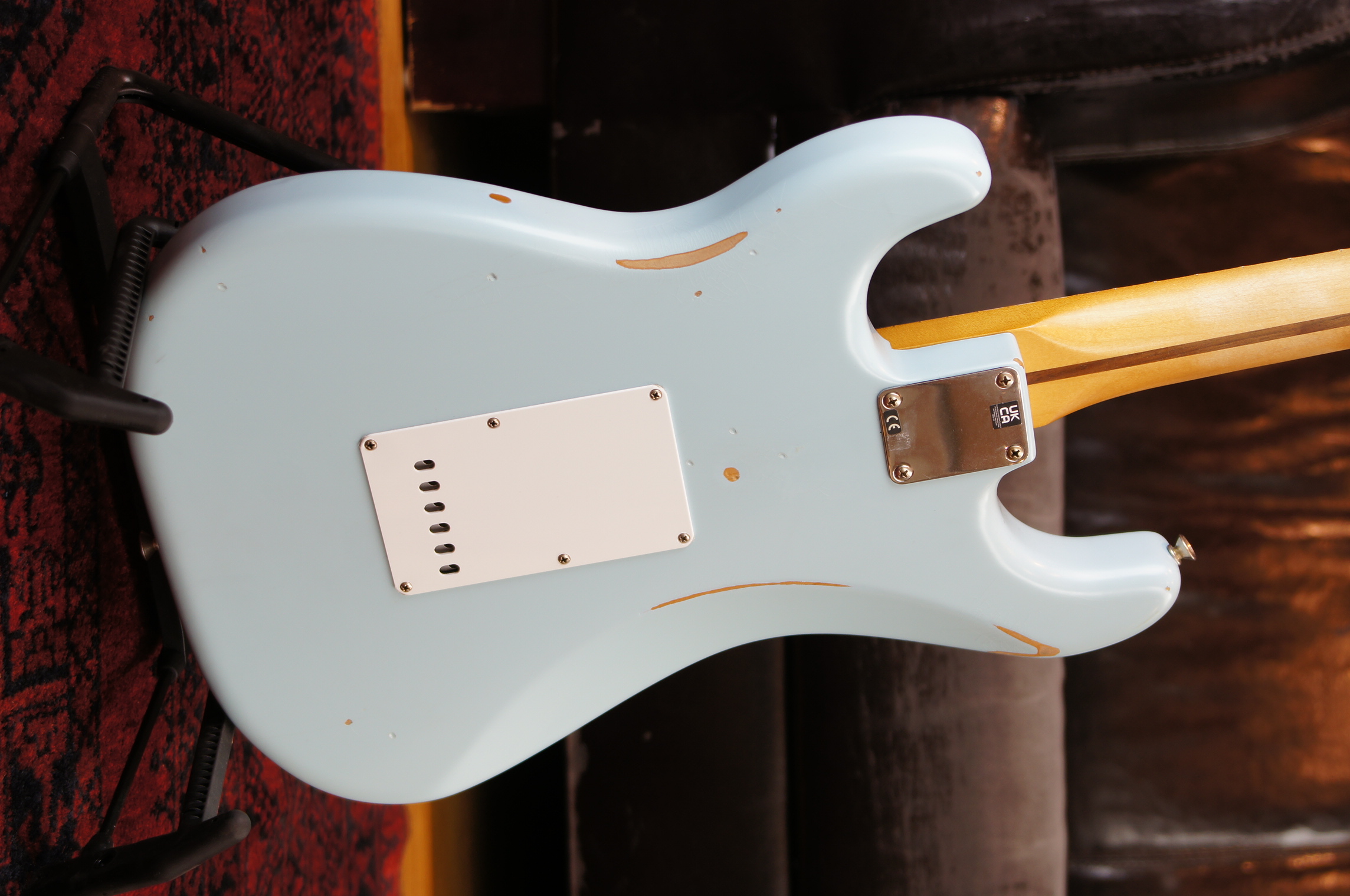 Fender Vintera Road Worn® '50s Stratocaster®, HSS, Maple Fingerboard, Sonic Blue, Limited Edition