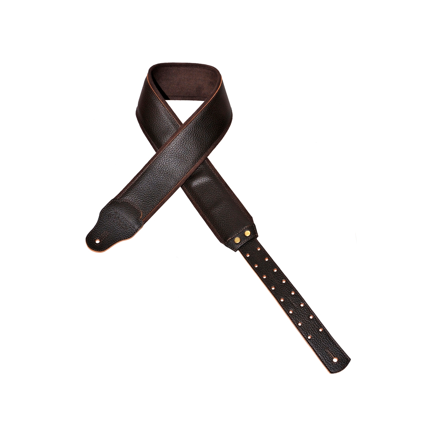 RightOn! Gitarrengurt JAZZ GRAHAM Brown