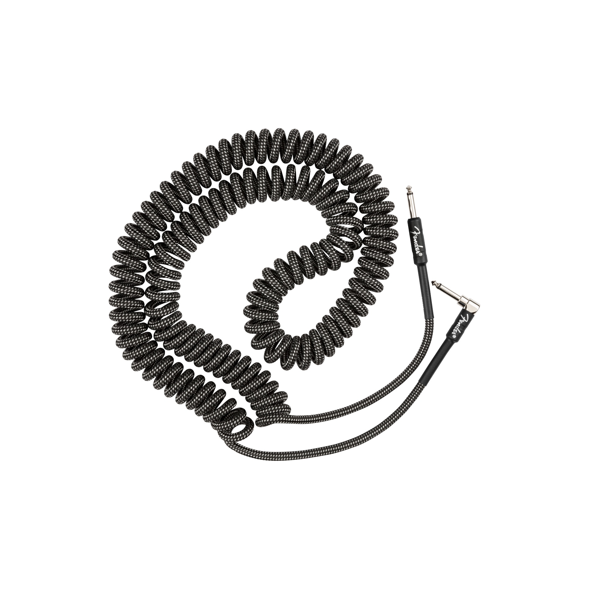 Fender Professional Coil Cable, 30', Gray Tweed