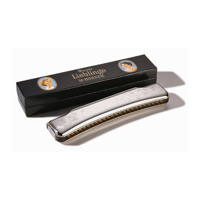 Hohner Mundharmonika Unsere Lieblinge C 48 Stimmzungen