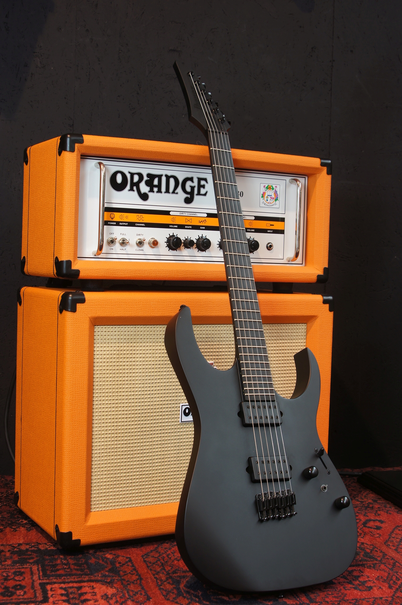 IBANEZ Iron Label RGRT 6-Str Black Flat - B-Stock