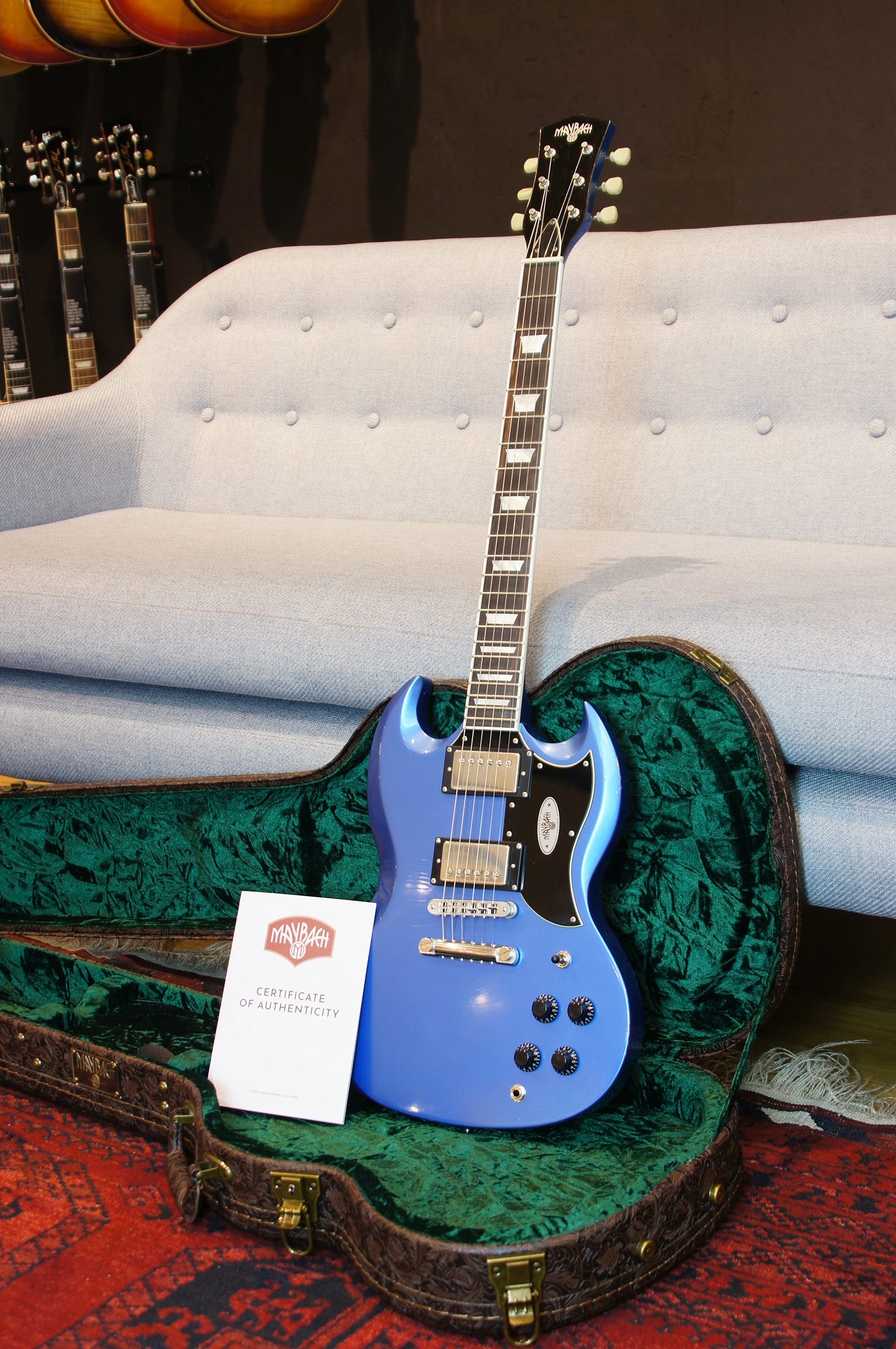 Maybach Albatroz 65-2 Pelham Blue Aged