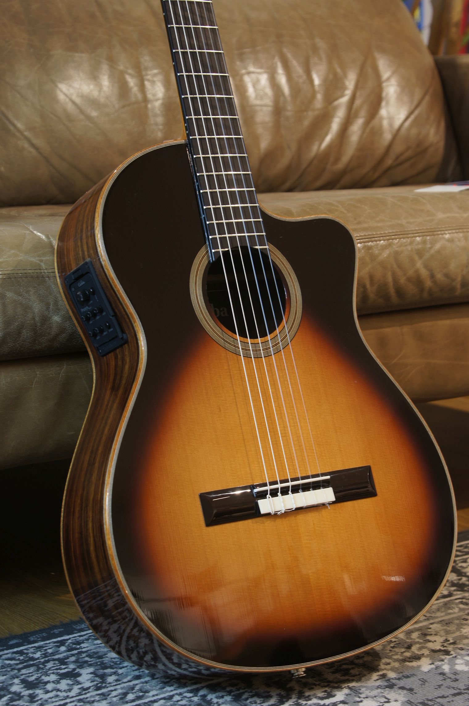 Cordoba Fusion Orchestra CE CD Tear Drop Burst