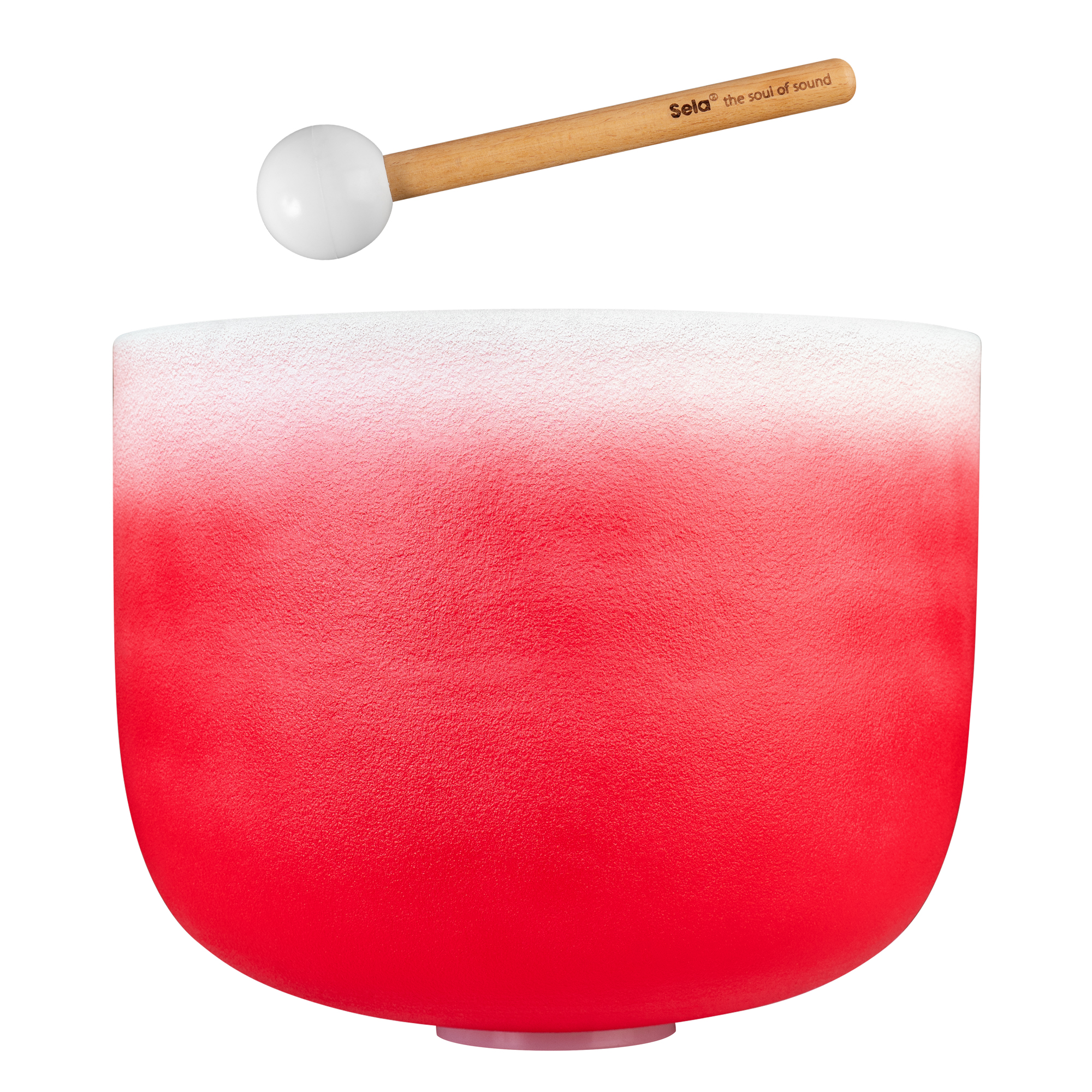 Sela Crystal Singing Bowl Chakra 14" - Red, Root, C (432 Hz)