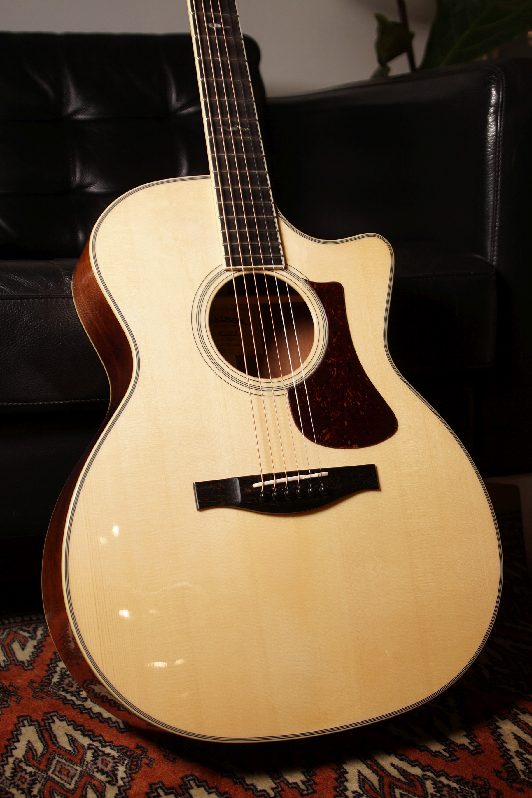 Eastman AC322CE mit Tonabnehmer und Koffer