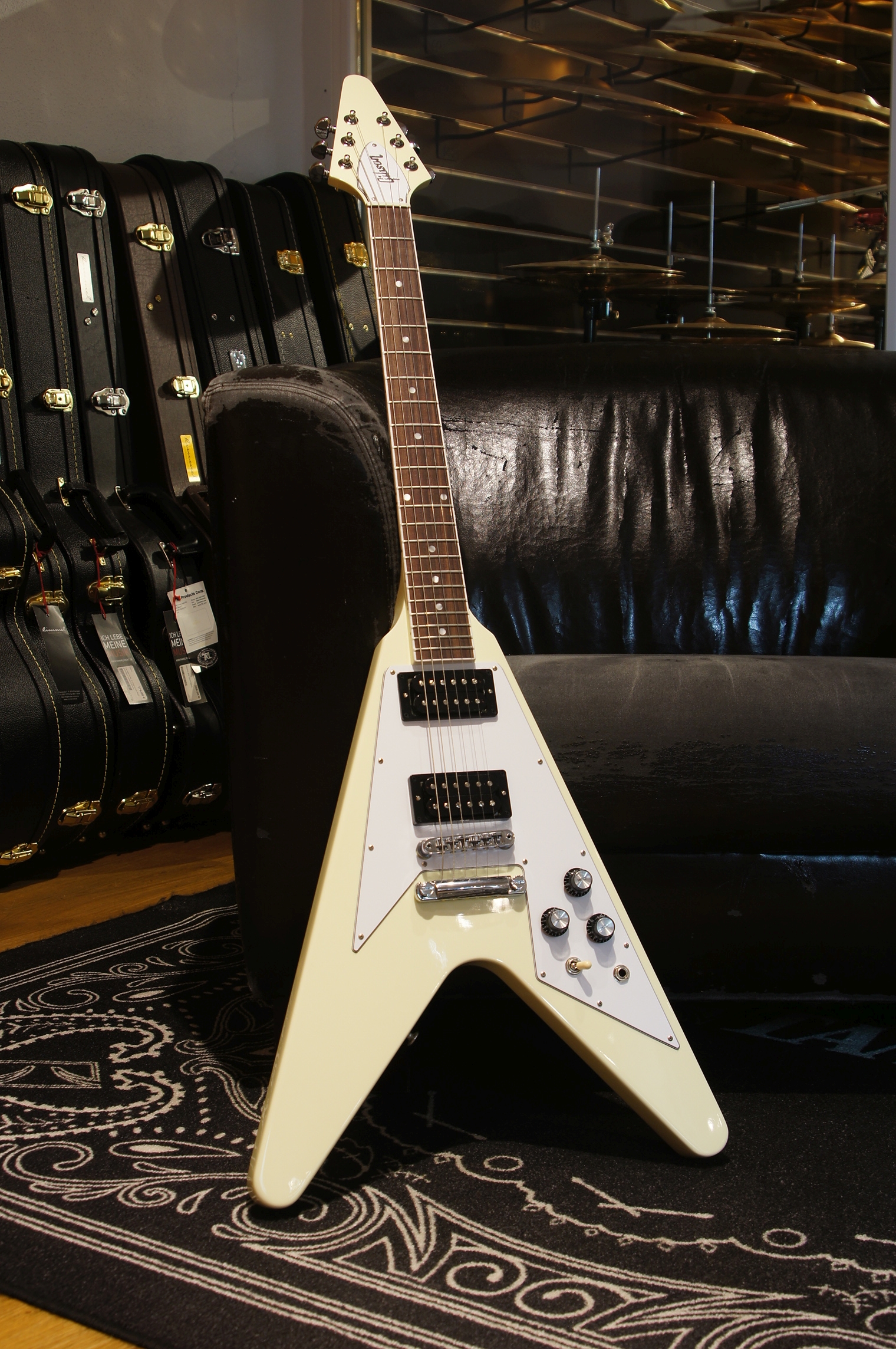 Gibson 70s Flying V Classic White