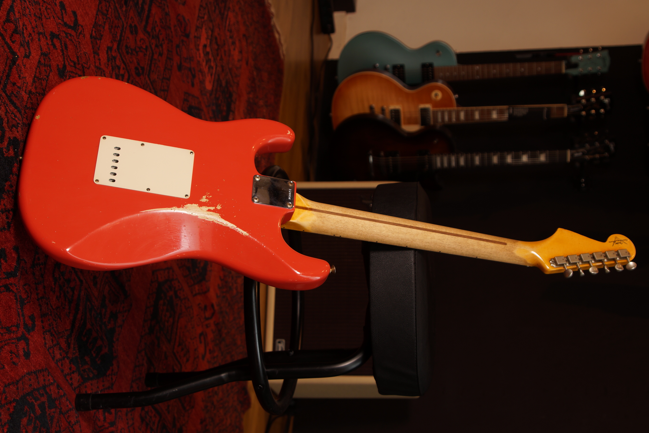 Fender Custom Shop Stratocaster 1956 Fiesta Red Relic BJ.2013 Gebraucht