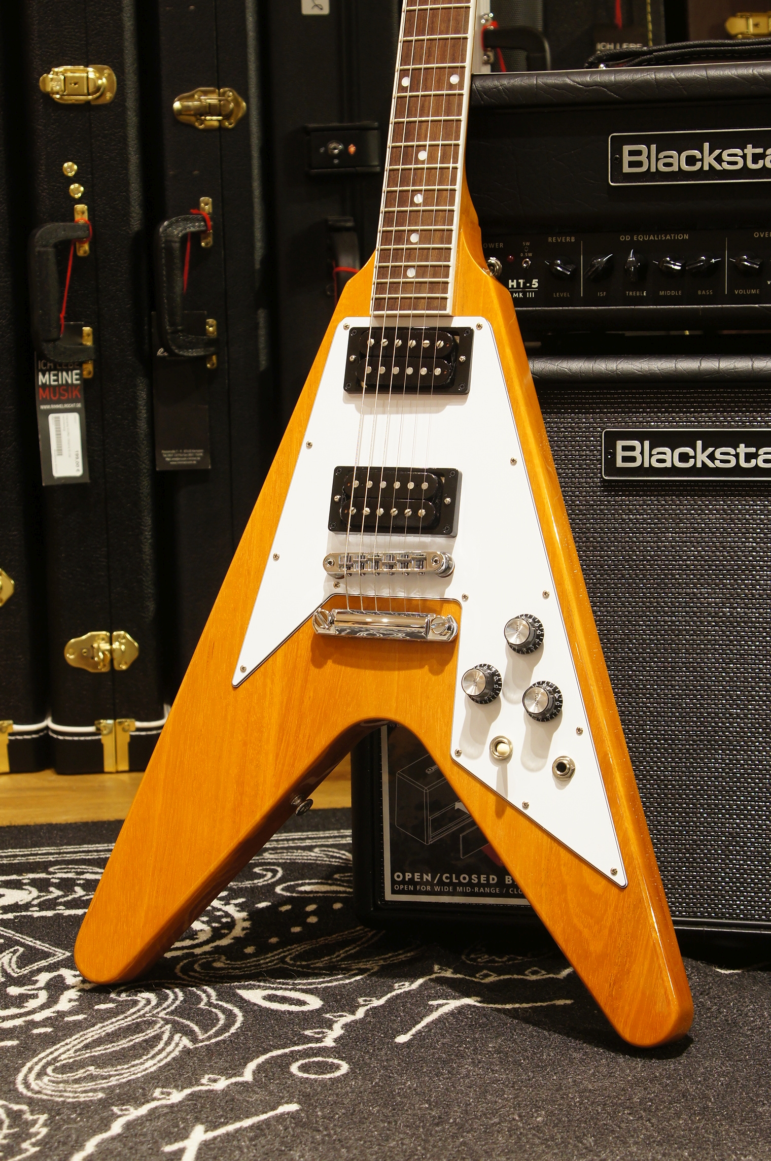 Gibson 70s Flying V Antique Natural