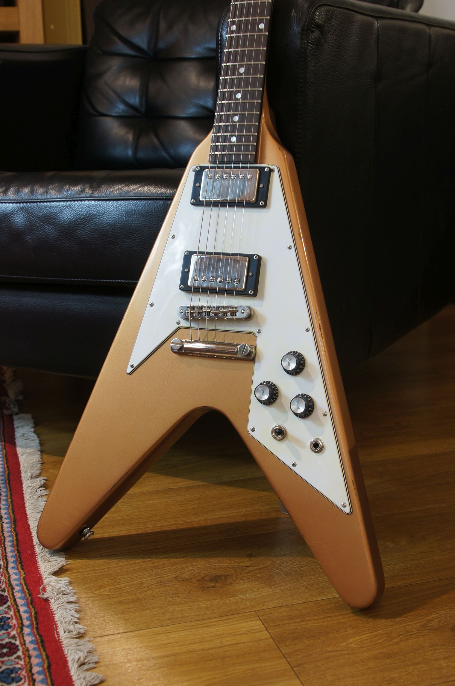 Maybach Jetwing M Firemist Gold aged