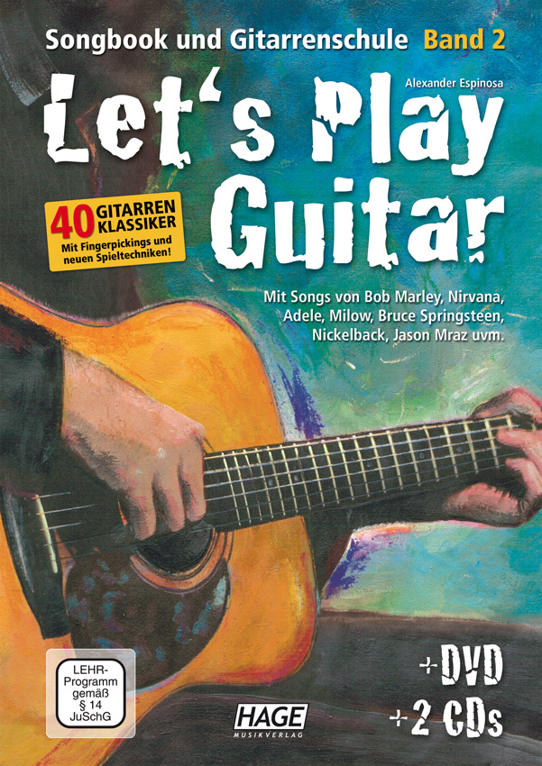 Let's play Guitar Band 2 (+2CD's +QR-Codes)