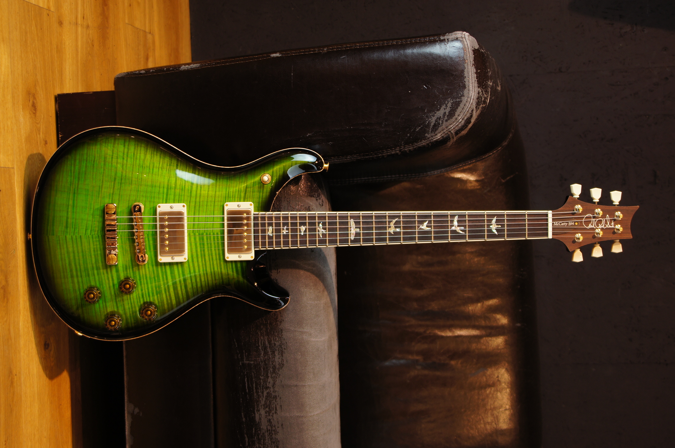 PRS McCarty 594 CC 10 Top - Eriza Verde Smokeburst - Custom Color