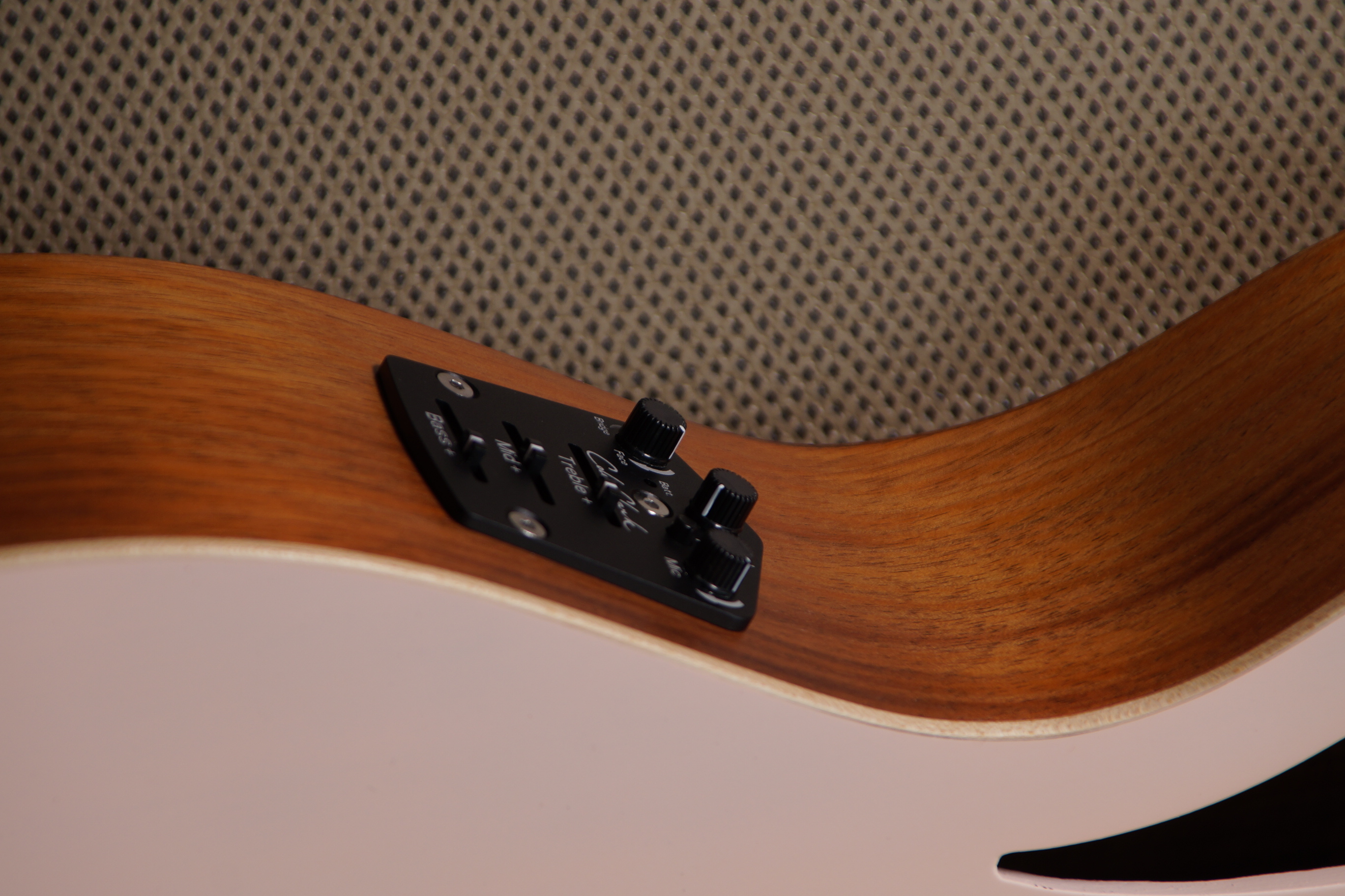 Cole Clark True Hybrid Thin - TL2EC-BLBL-HSS-PNK