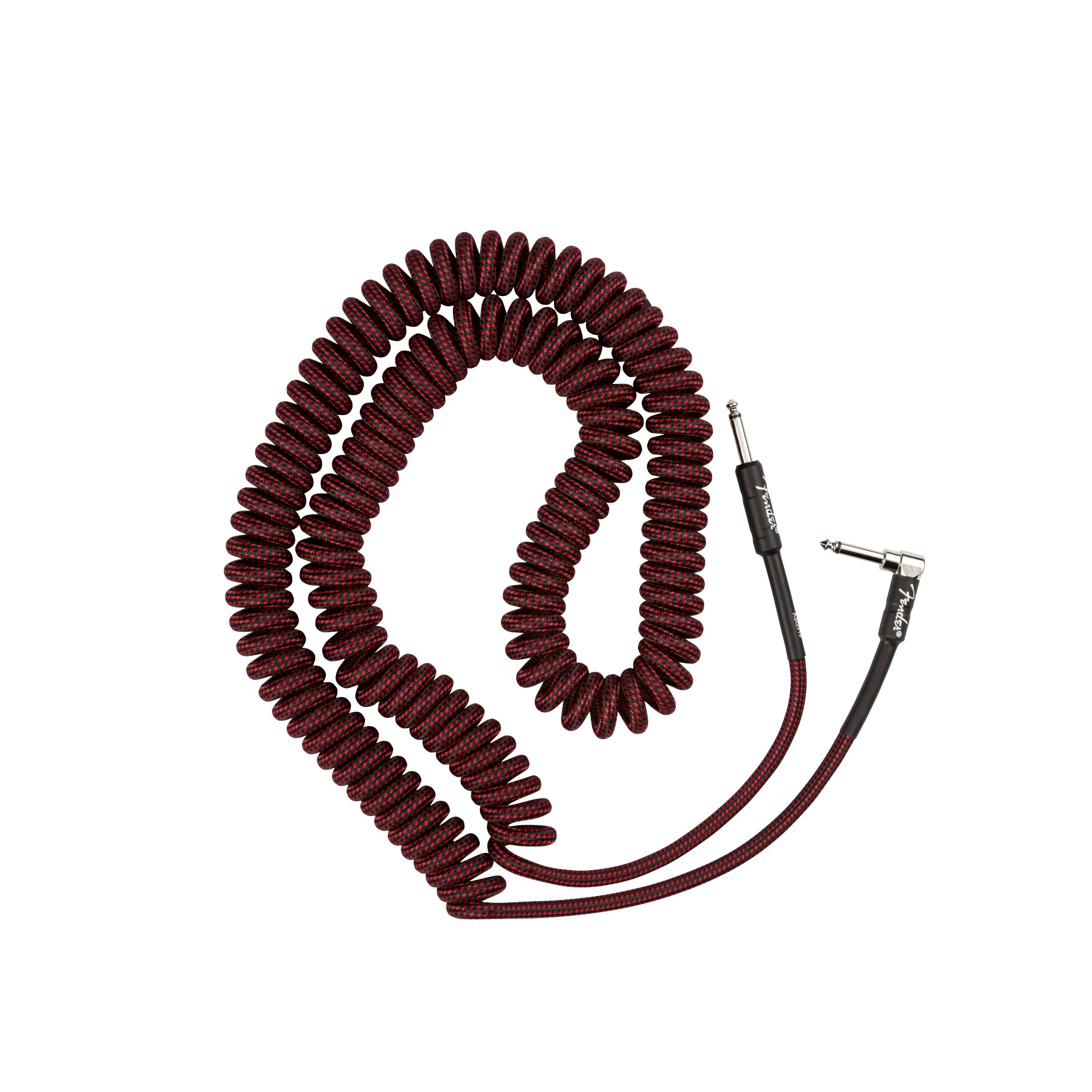 Fender Professional Coil Cable, 30', Red Tweed