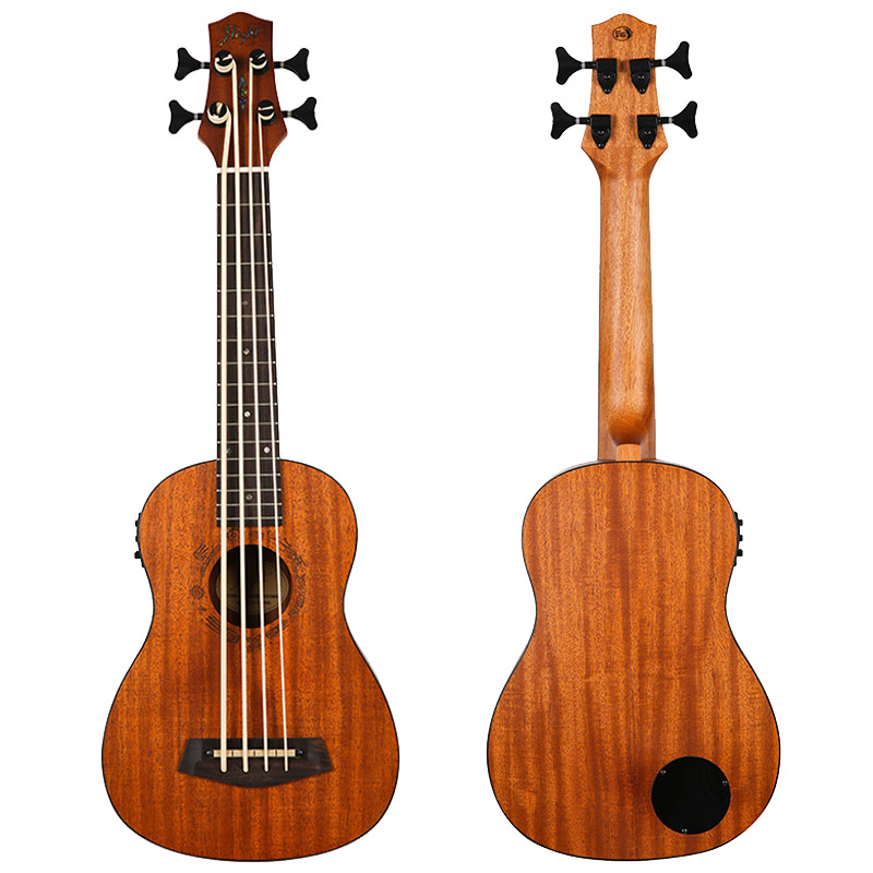 Flight DUBS Bass-Ukulele mit Tasche
