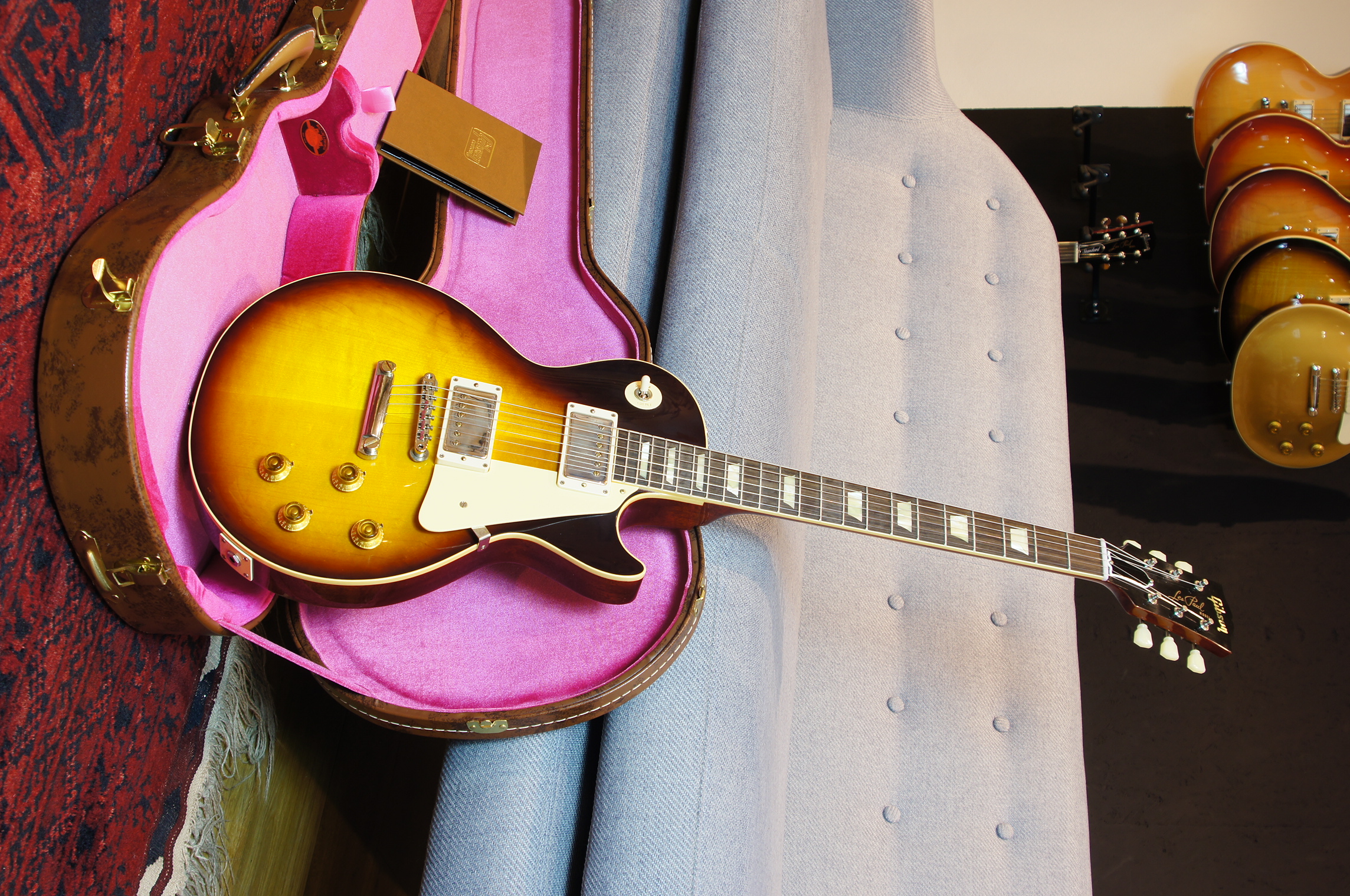 Gibson Custom Shop 1958 Les Paul Standard Reissue VOS Borubon Burst