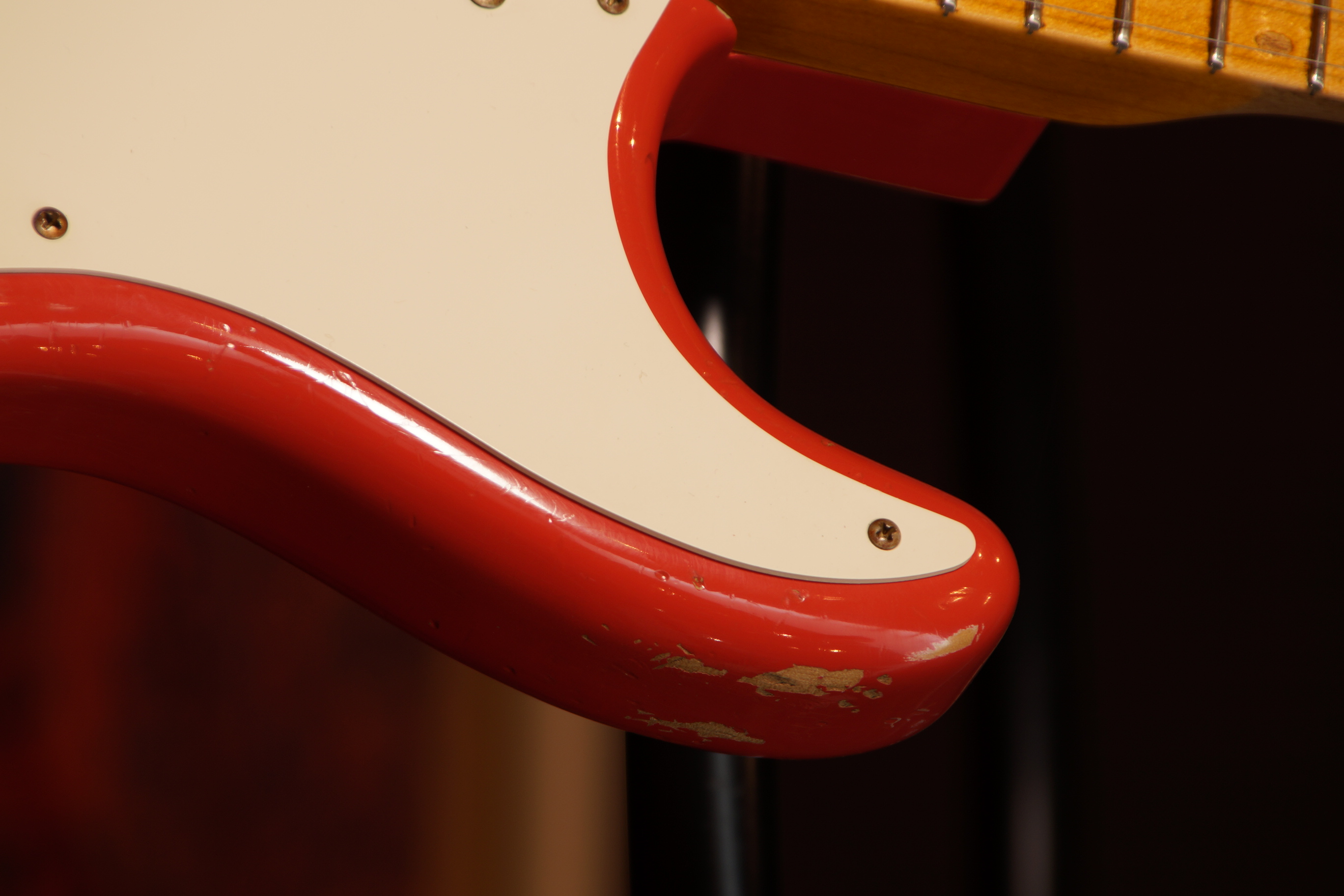Fender Custom Shop Stratocaster 1956 Fiesta Red Relic BJ.2013 Gebraucht