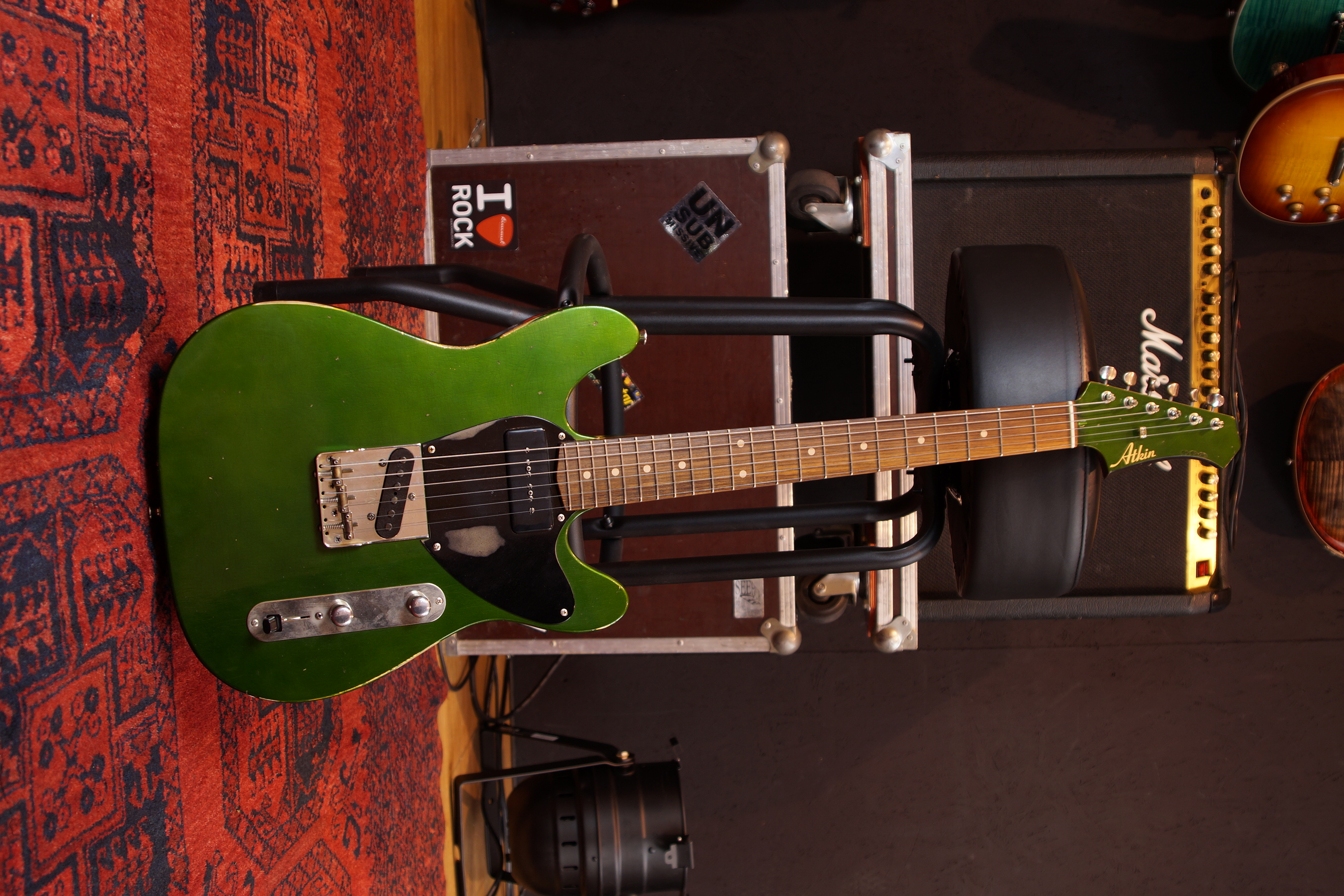 Atkin Electric The Boosh Inverness green aged