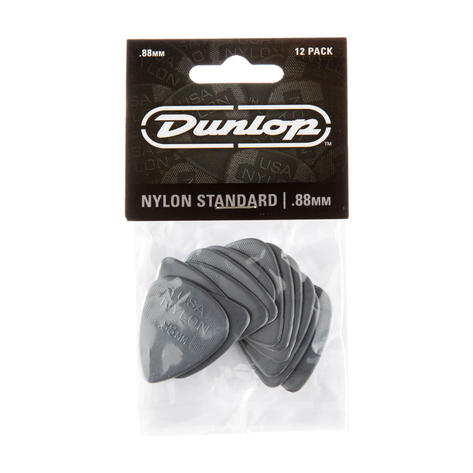 Dunlop Plectrum Nylon Standard 0,88mm 12 Stk