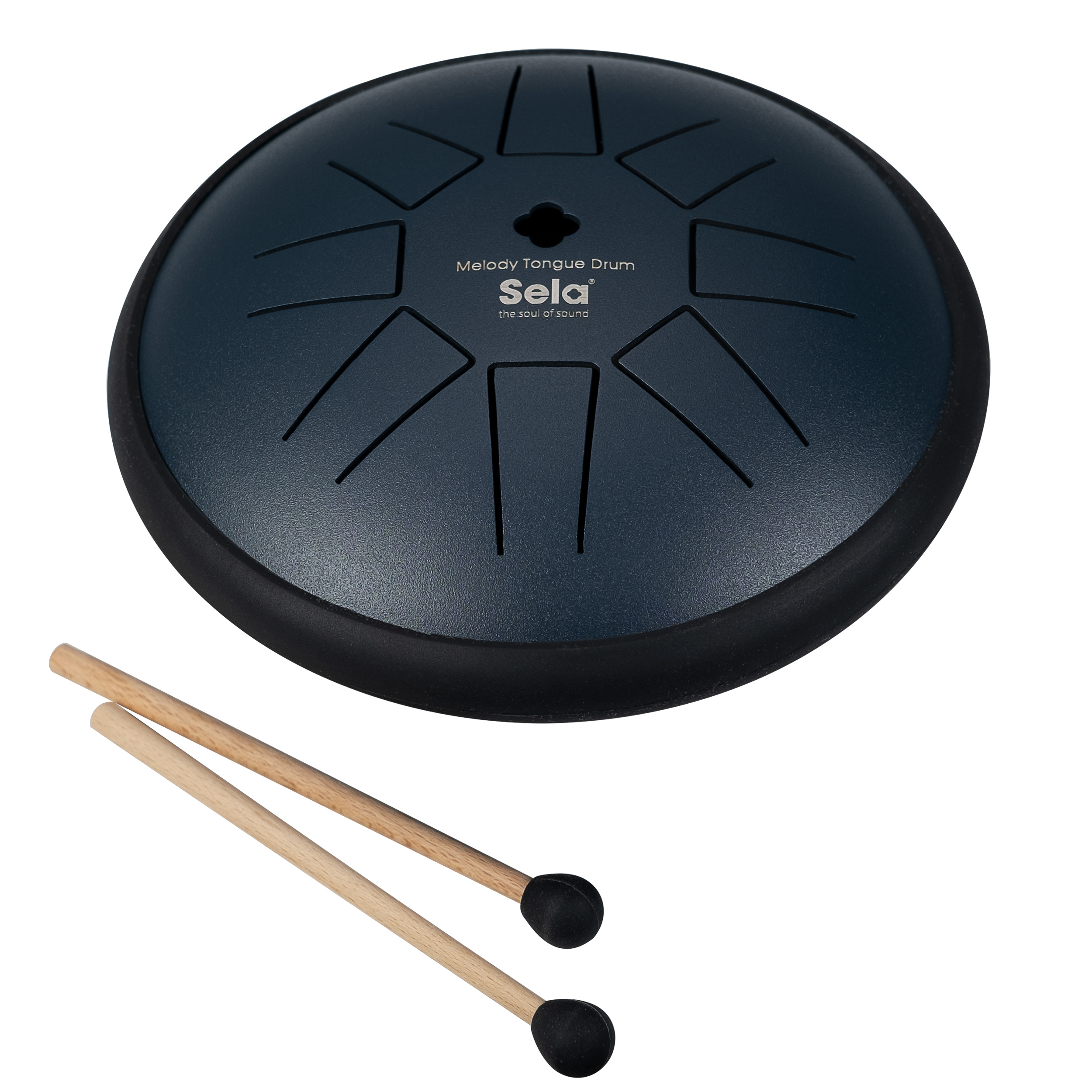 Sela Melody Tongue Drum 6" D Major Navy Blue