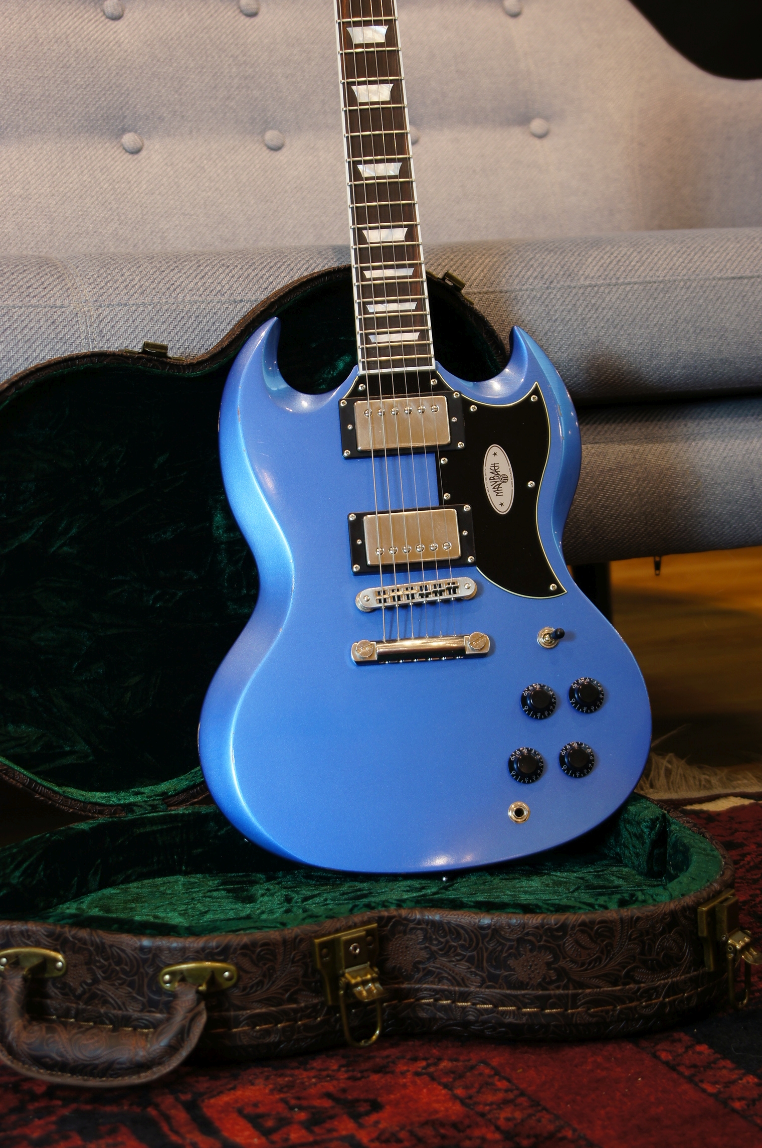 Maybach Albatroz 65-2 Pelham Blue Aged