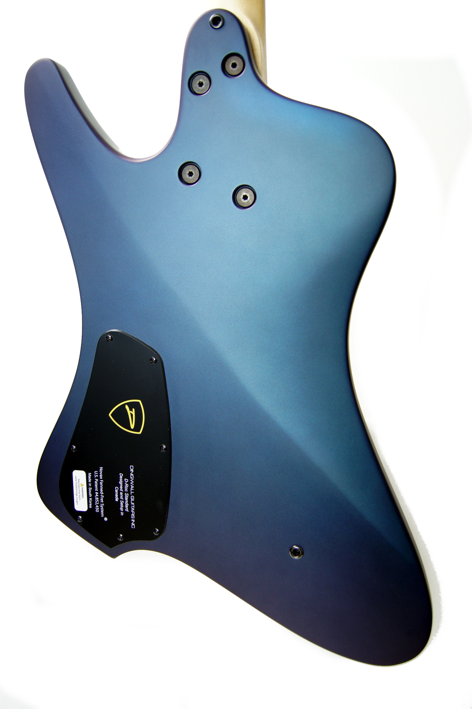 Dingwall D-Roc Standard 5-String, Blue to Purple Colorshift