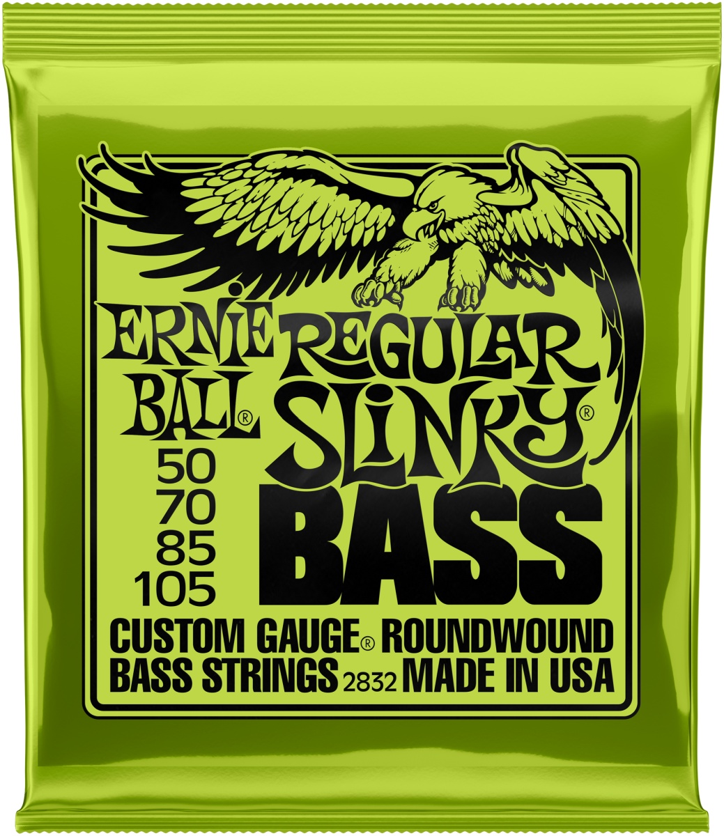 ERNIE BALL 2832 Regular Slinky 50-105 E-Bass Saiten