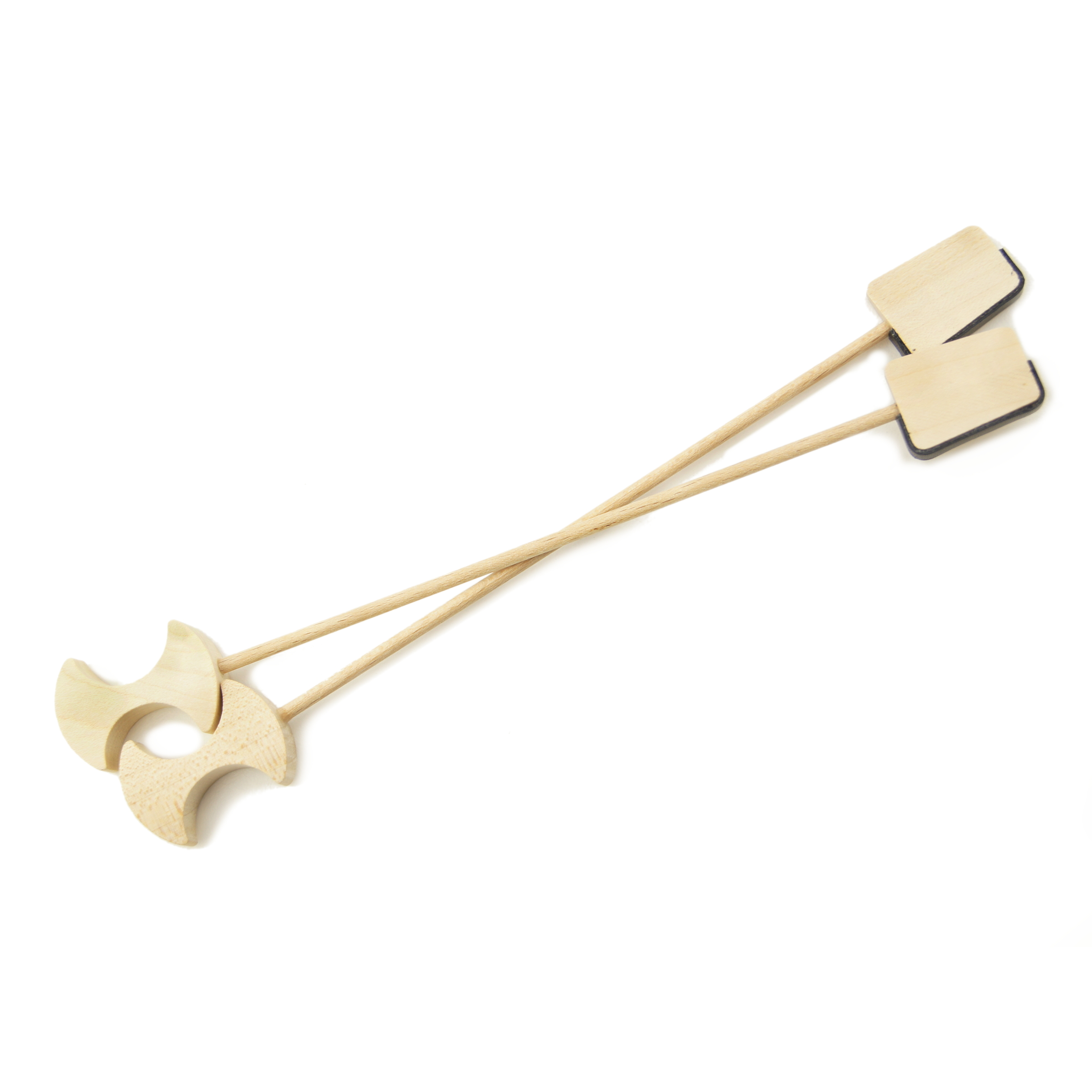 Strübel Hackbrettschlägel Standard Leder/Holz