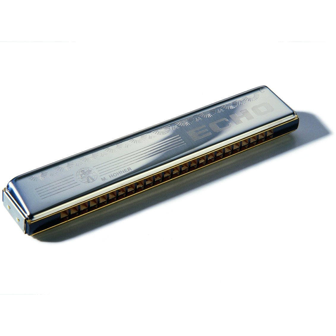 Hohner Mundharmonika Echo C 48 Stimmzungen