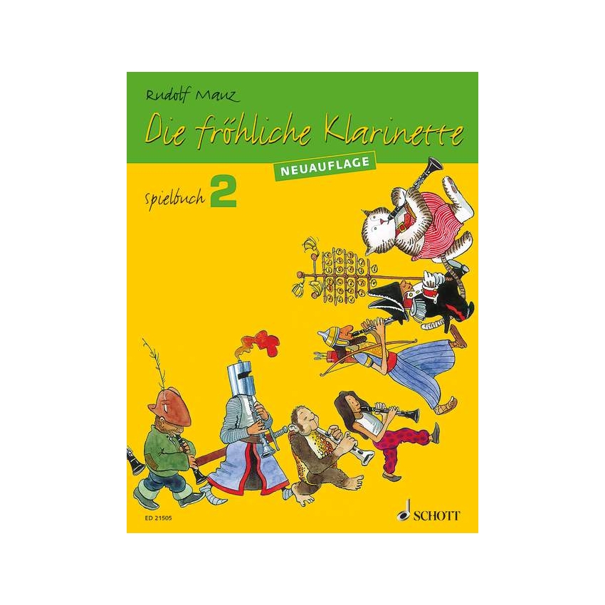 Die fröhliche Klarinette Band 2 - Spielbuch