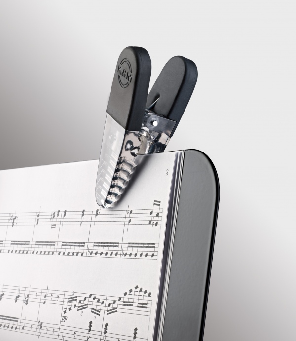 K&M 16055 Notenklammer mit Magnet Fix´n Clip