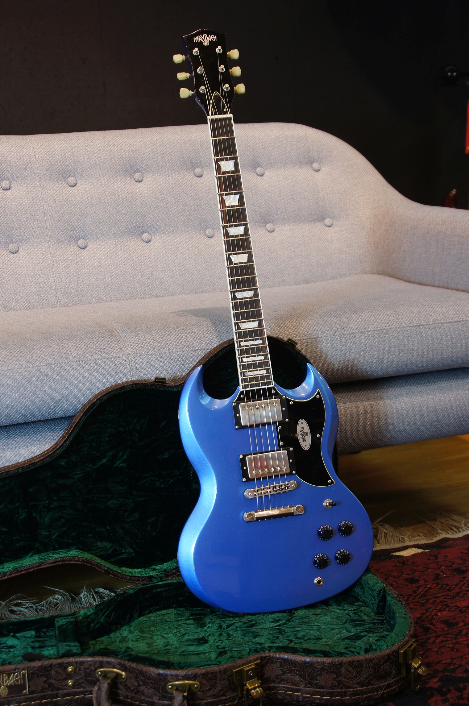 Maybach Albatroz 65-2 Pelham Blue Aged