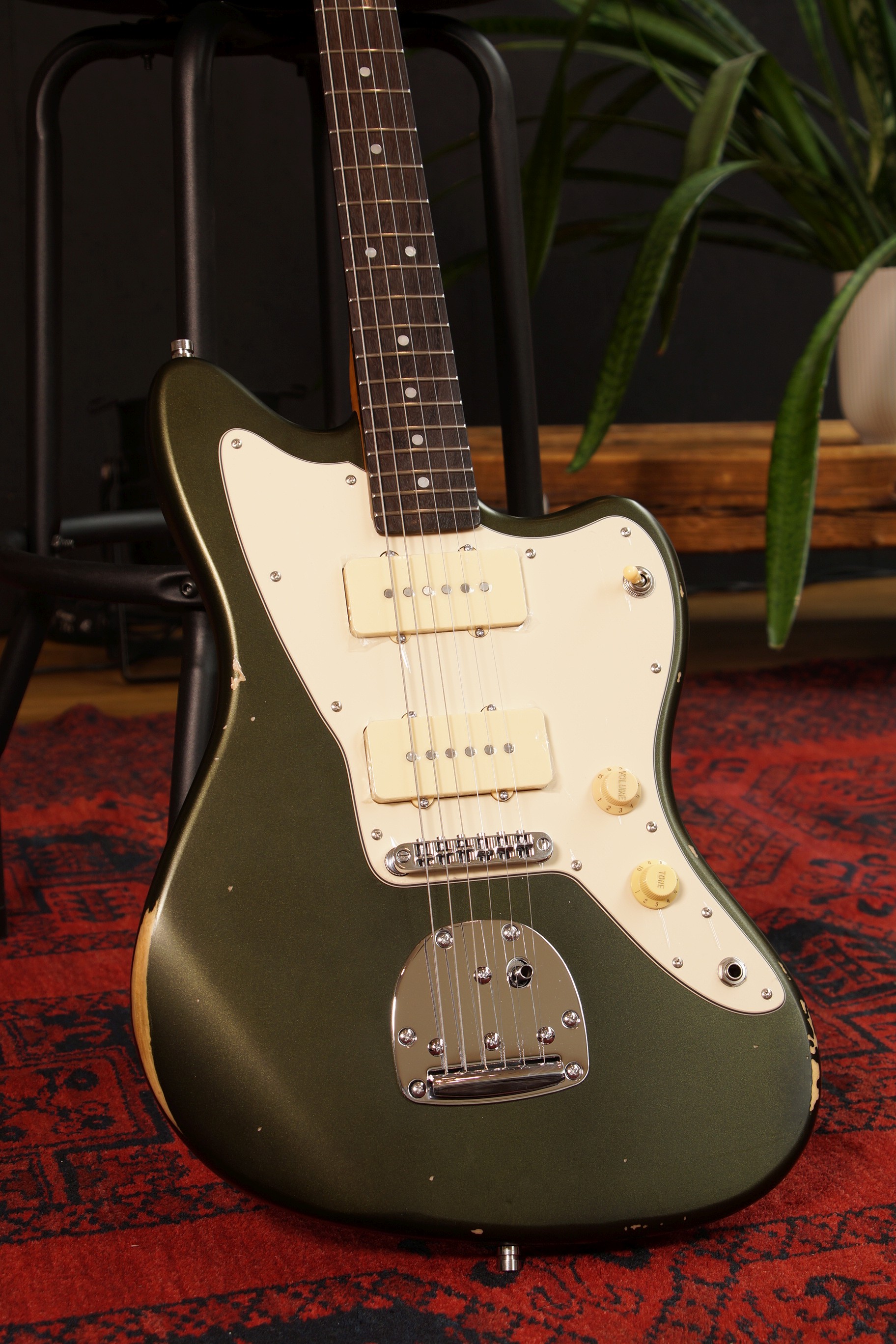 Patina Guitars PJ-6 SGR R Sherwood Green Relic