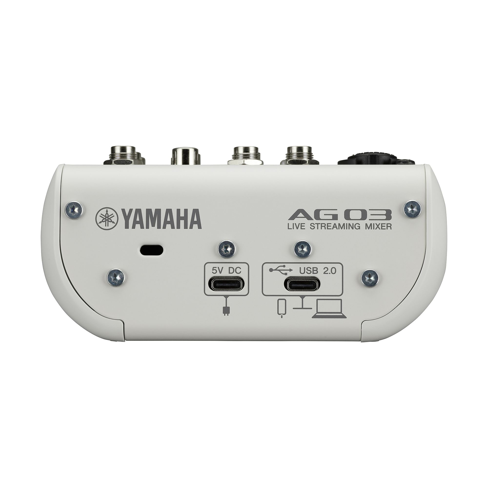 Yamaha AG03 MK2 White  USB Recording und Live Streaming Mischpult