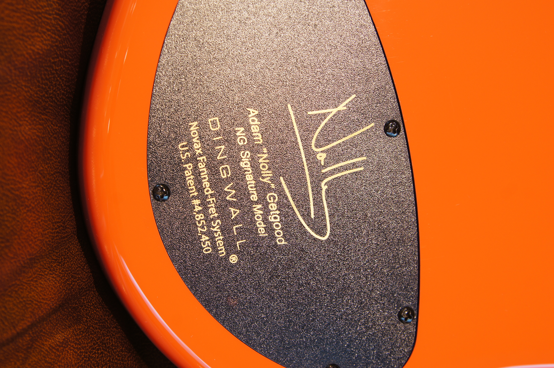 Dingwall NG3 "Nolly" Signature 6-String Fiest Red